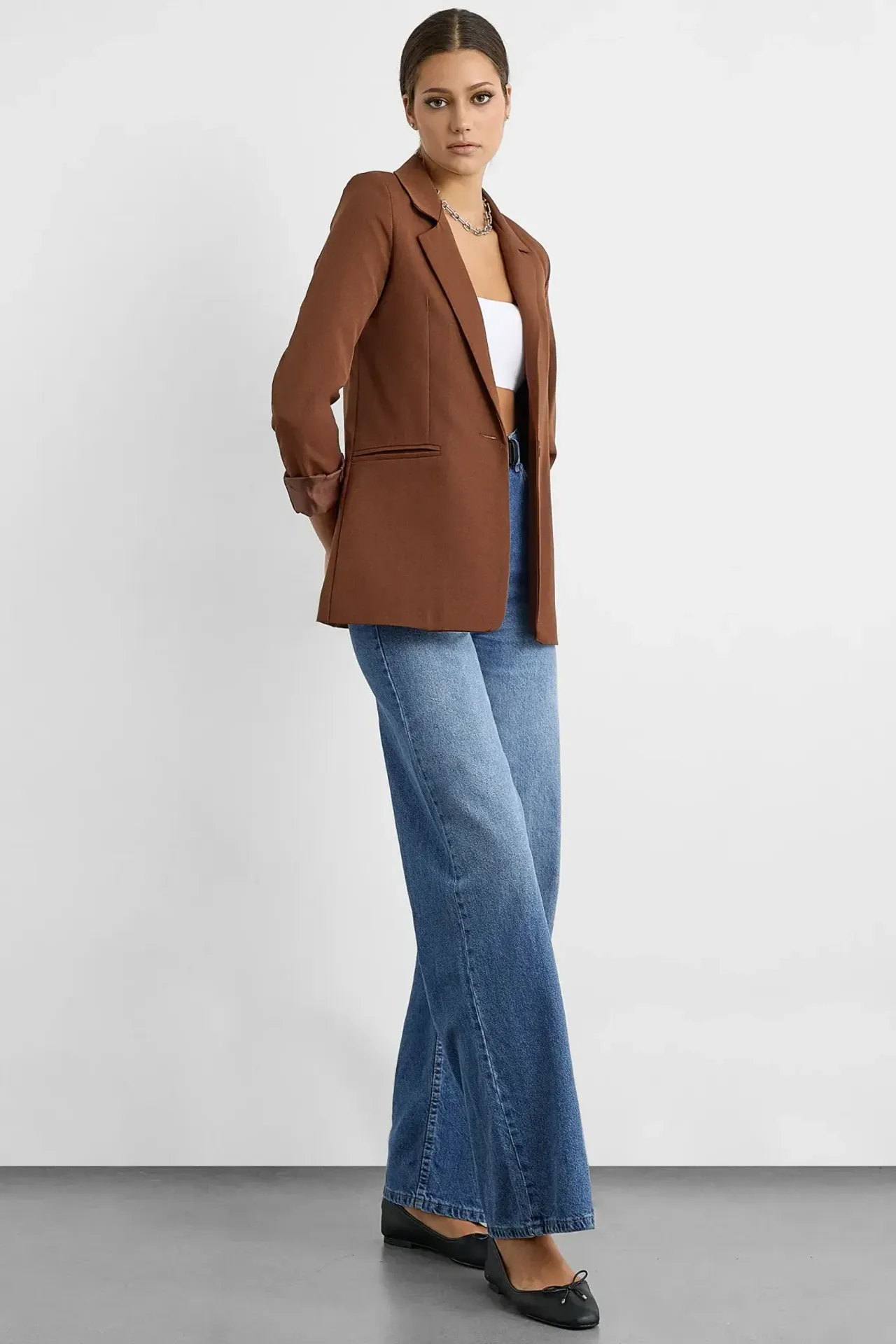 Buttoned Blazer