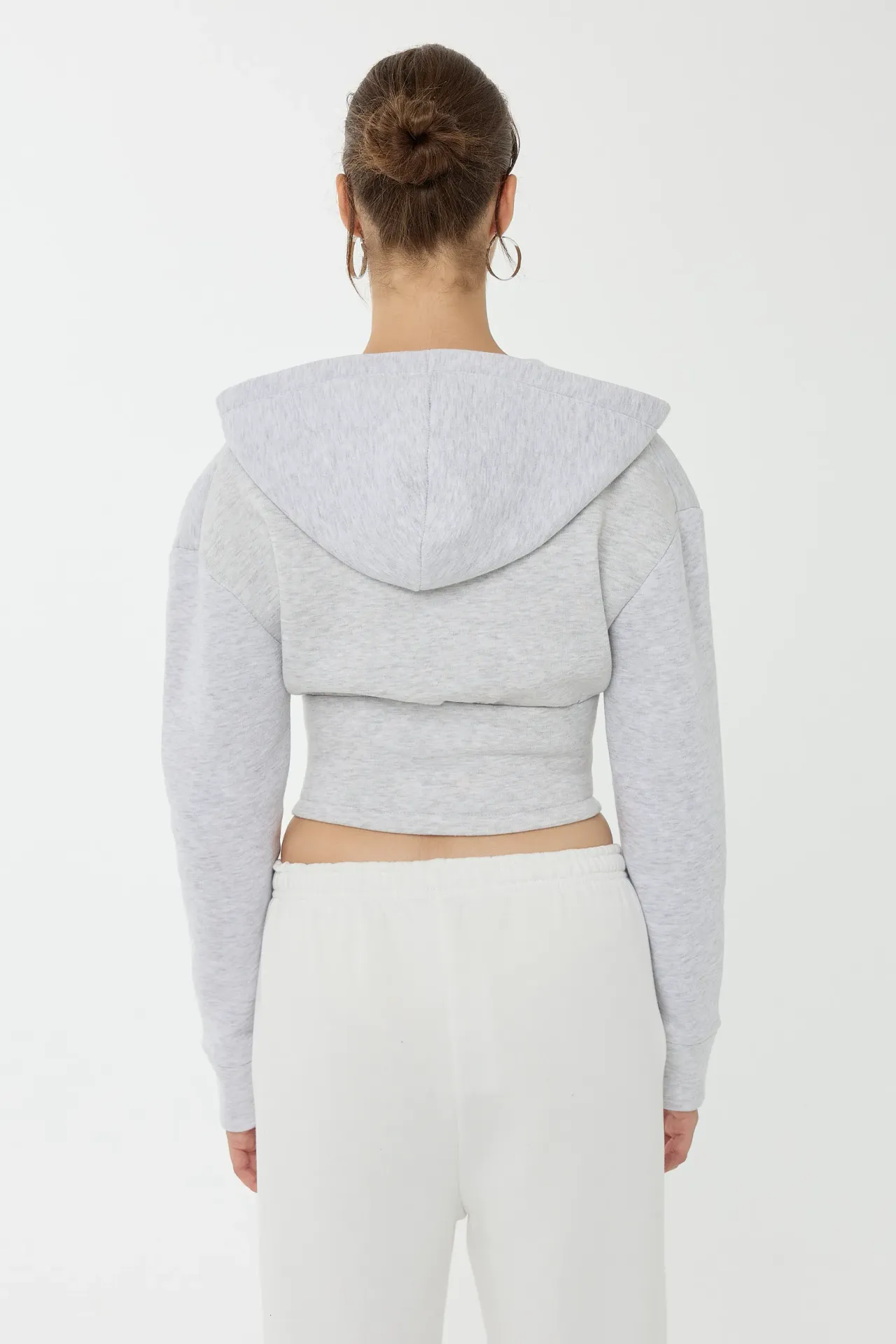 Crop Corset Hoodie