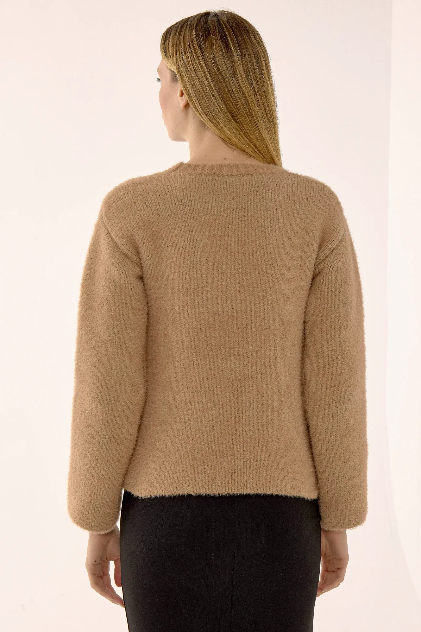 Textured Knit Sweater 5