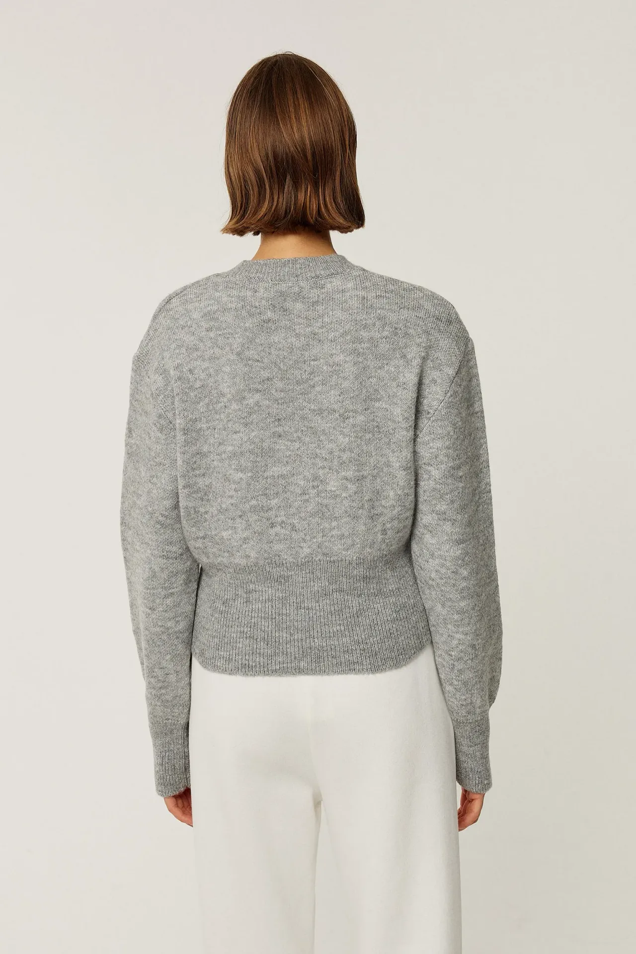 Zippered Knit Sweater