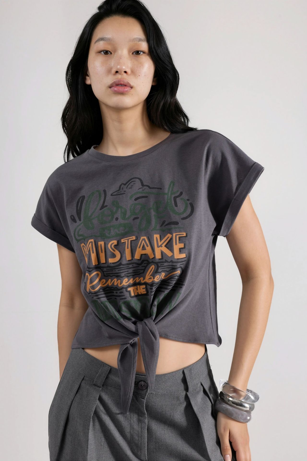 Printed Crop T-Shirt 3