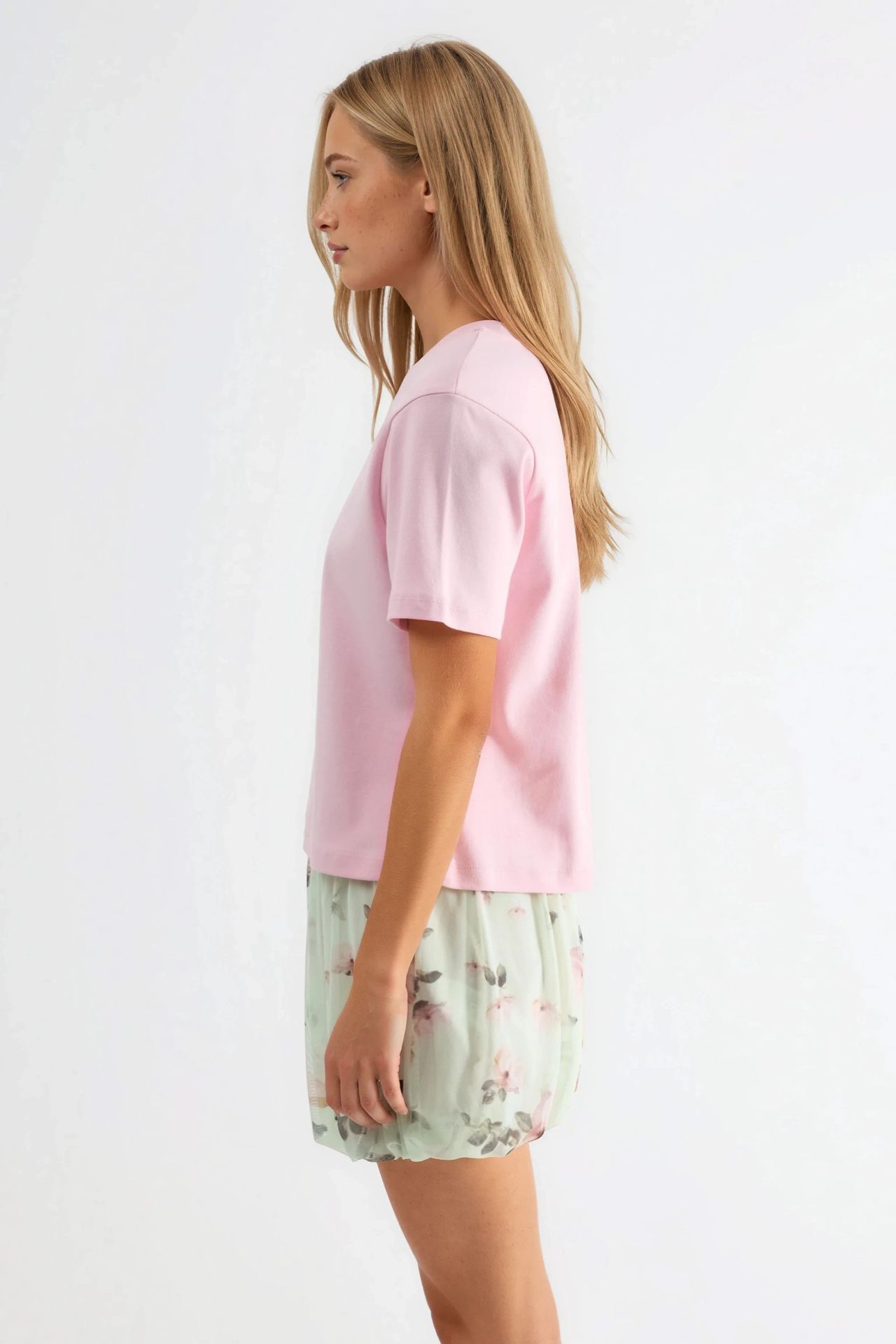 BUSEM Crew Neck Cotton T-Shirt 3
