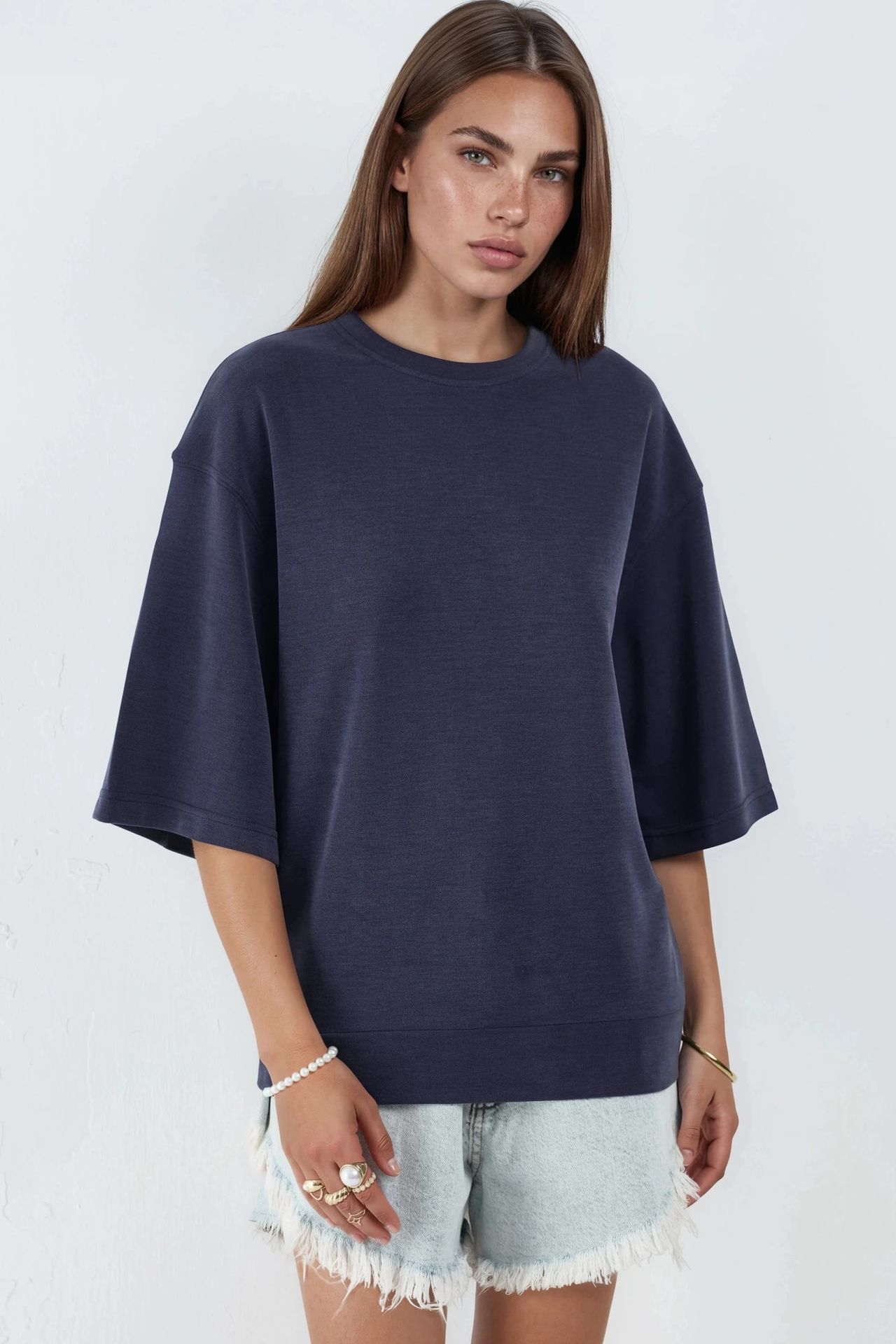 BUSEM Oversized Crew Neck Tee 6