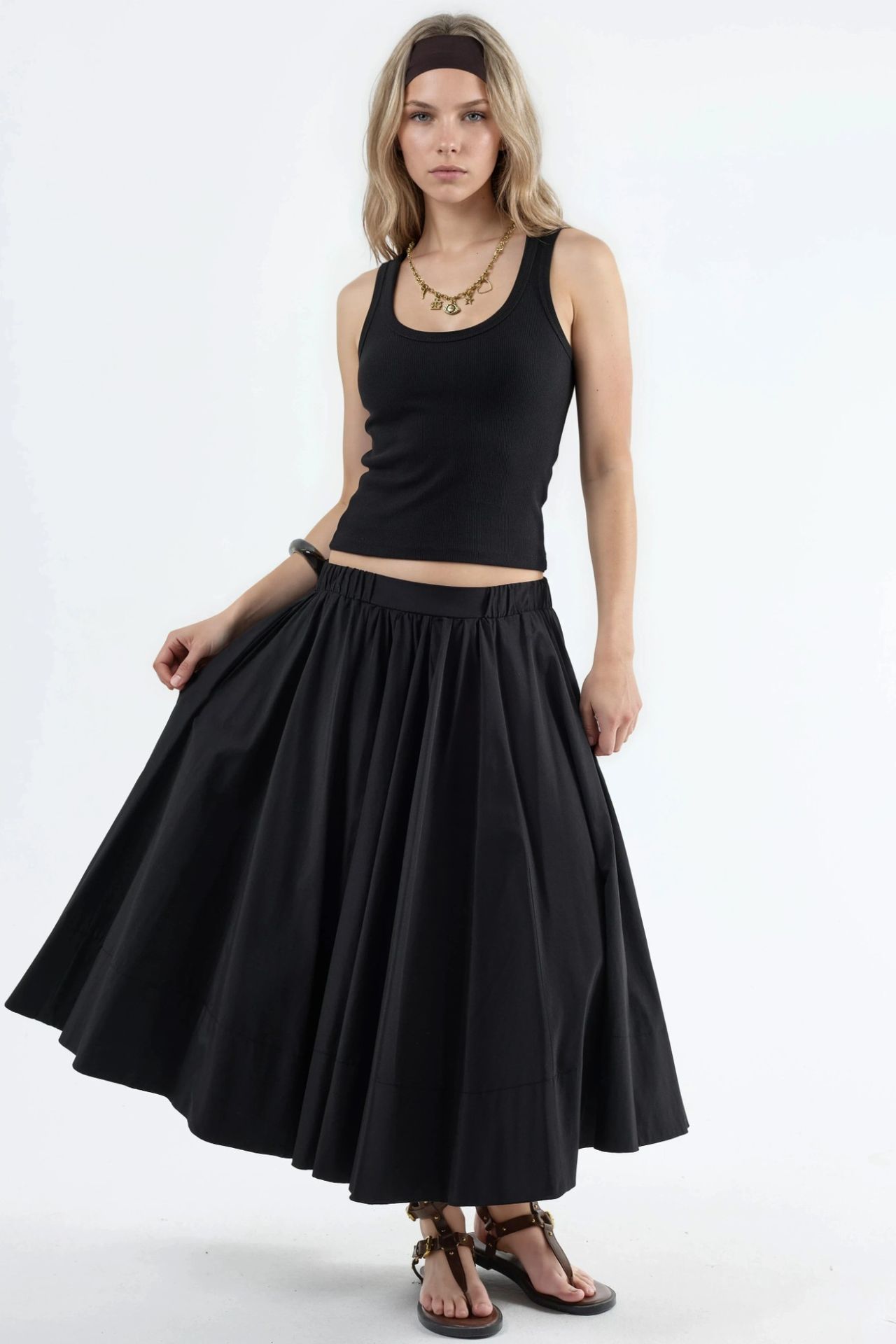 BUSEM Ribbed Modal Cotton Cami 5
