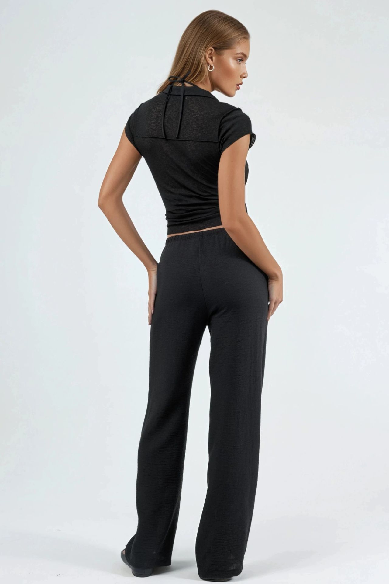 BUSEM Women’s Straight-leg Woven Trousers 3