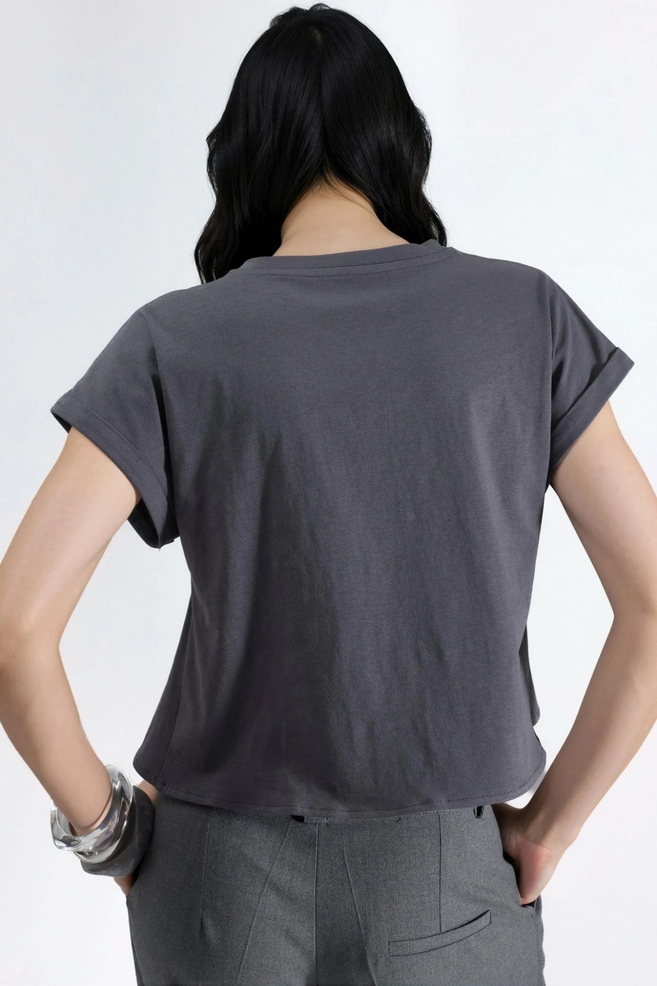 Printed Crop T-Shirt 5