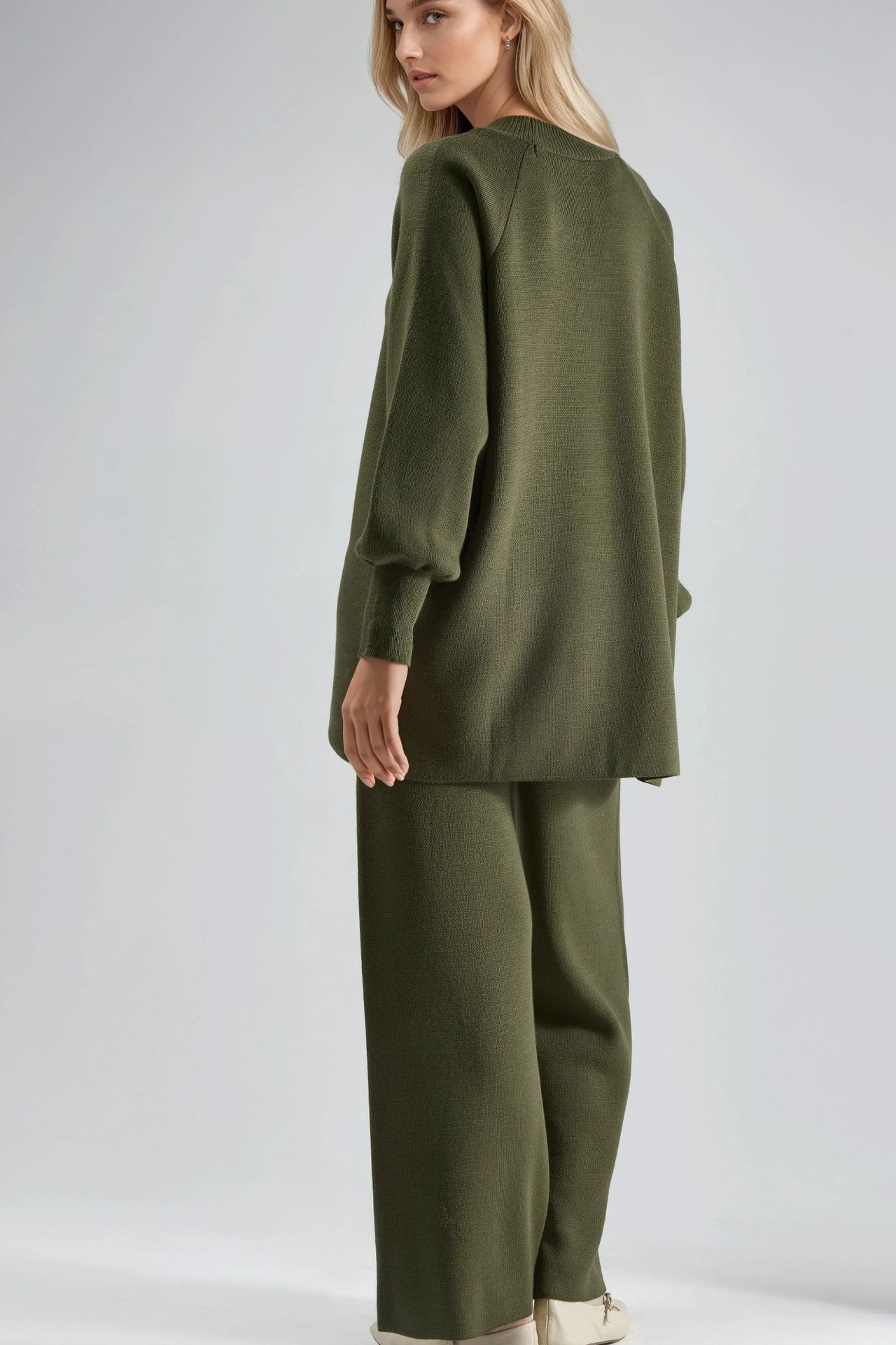MY FASHION Loose Fit Sweater & Pants Knit Co-ord Set 4