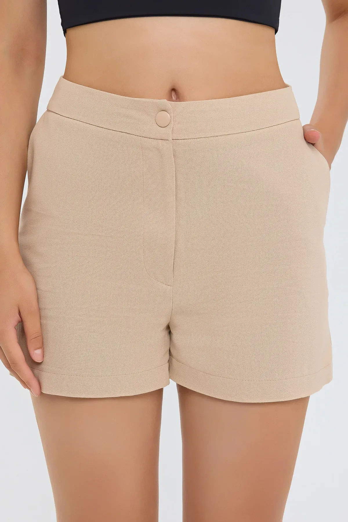 Buttoned Bermuda Shorts 4