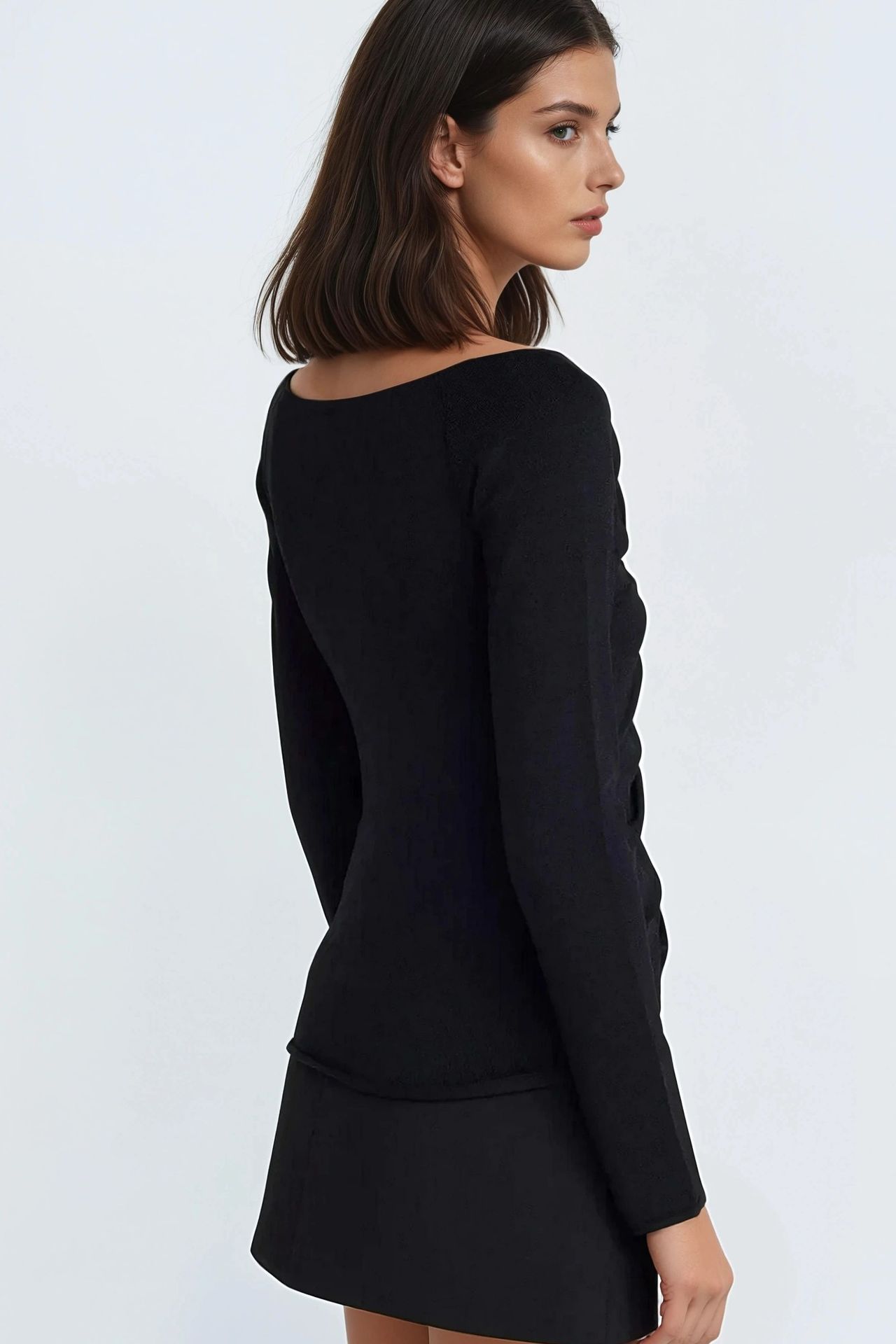 High Waist Mini Skorts 3