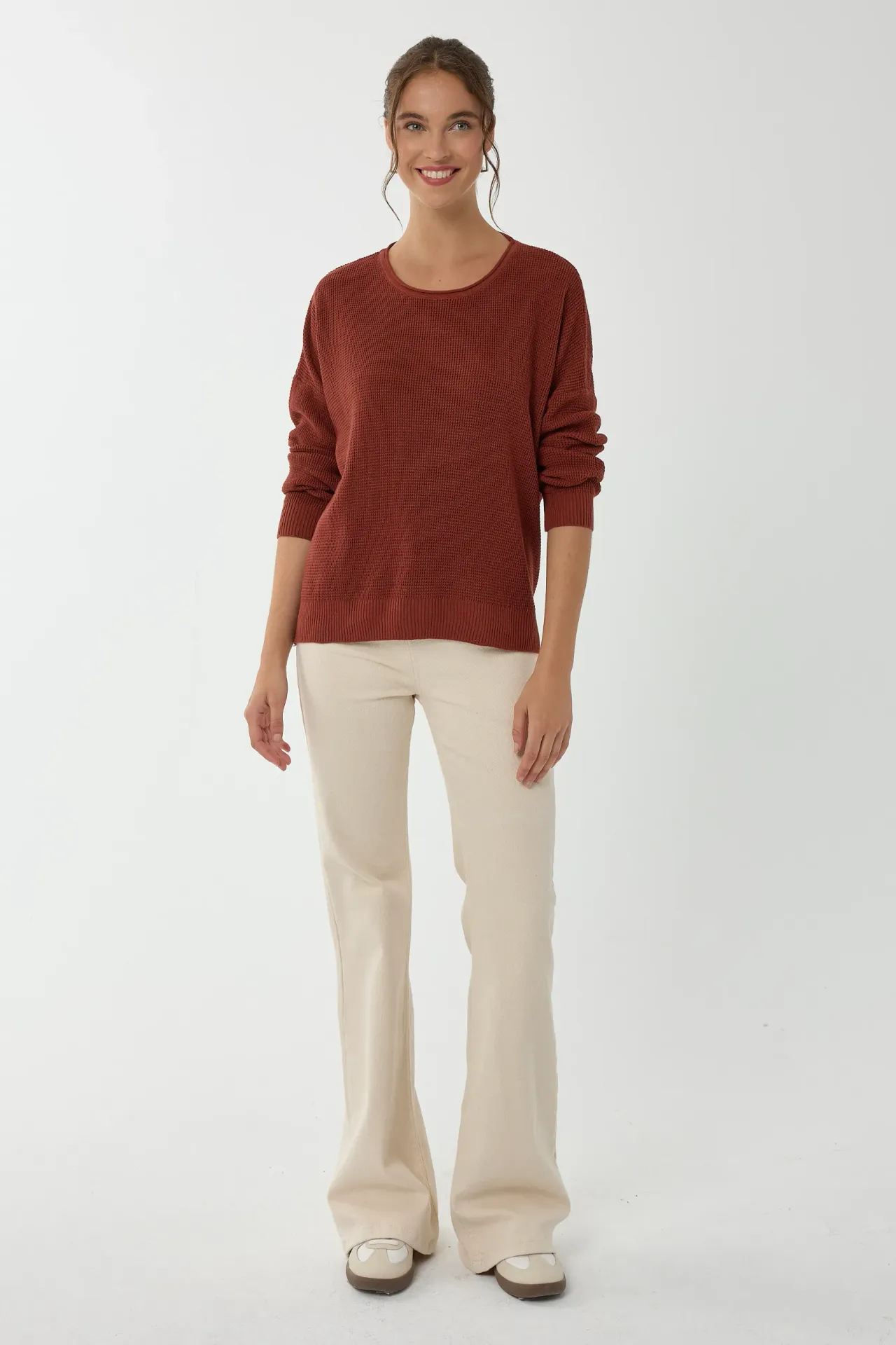 Relaxed-Fit Knitted Sweater