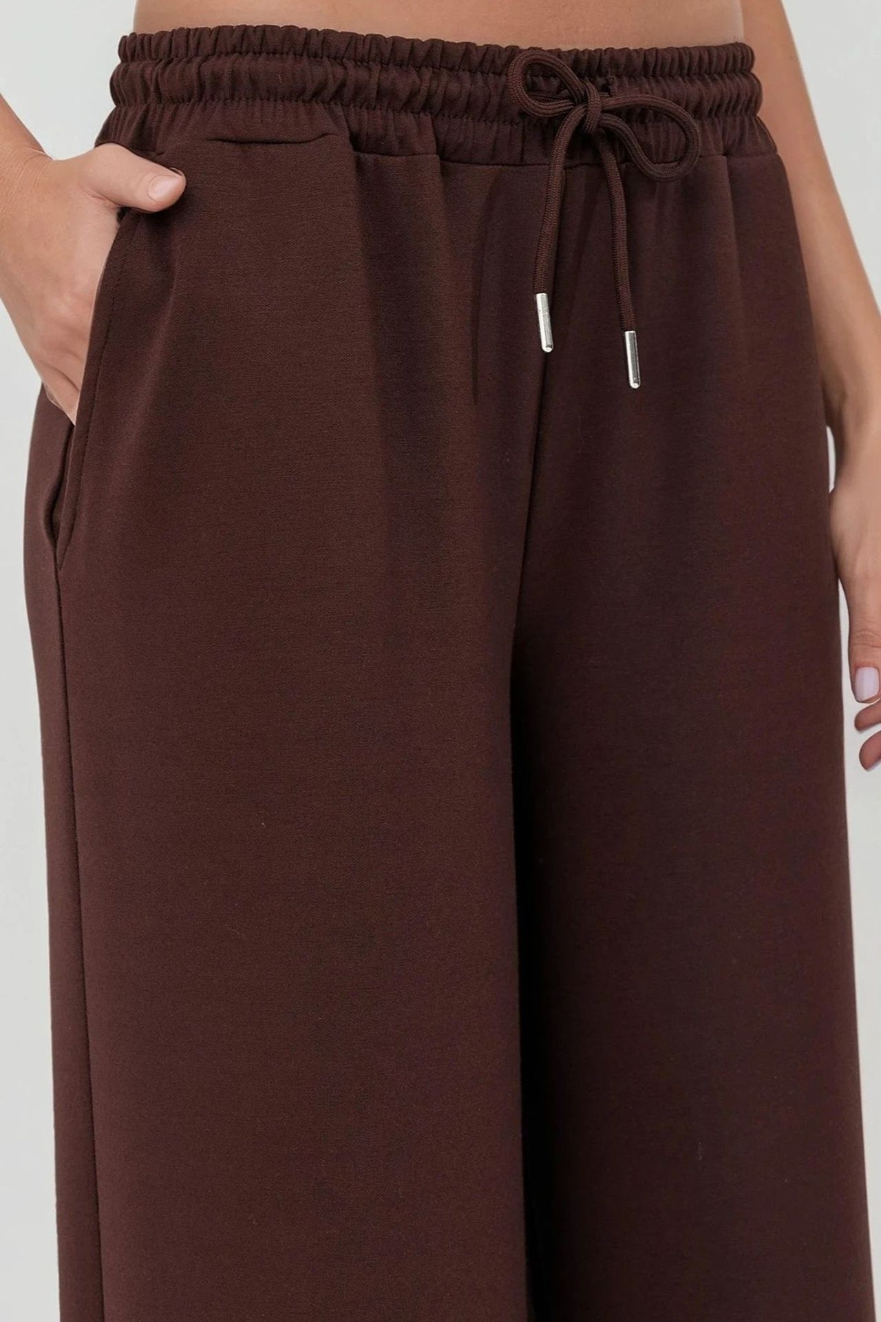 Soft Modal Touch Wide Leg Sweatpants 4
