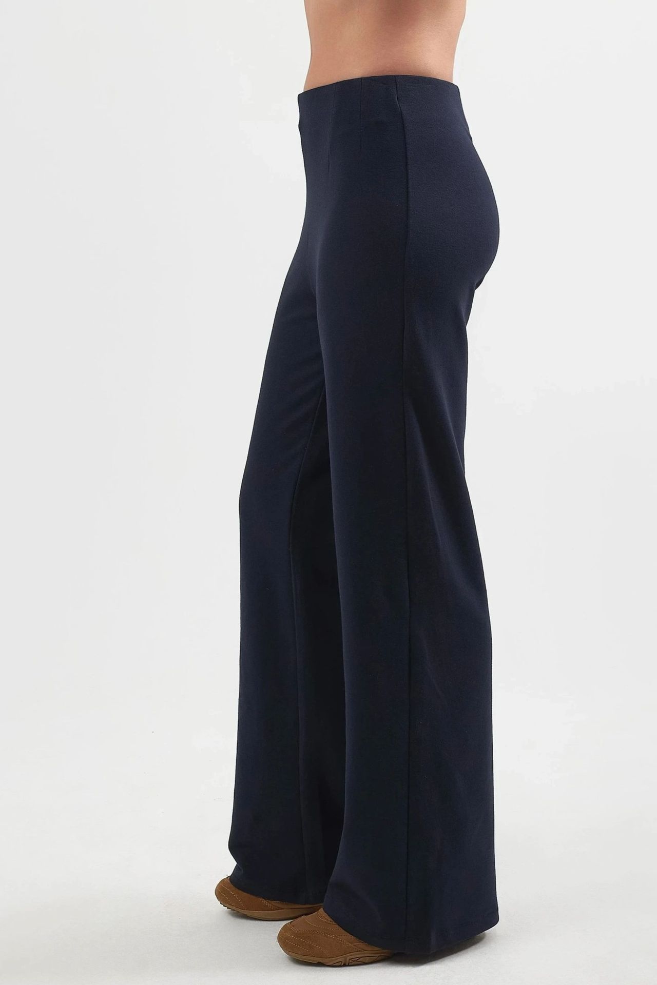 BUSEM High Waist Pull-On Straight Leg Pants 3
