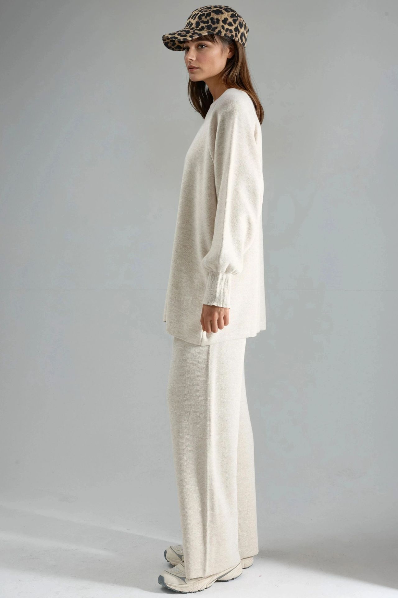 MY FASHION Loose Fit Sweater & Pants Knit Co-ord Set 2