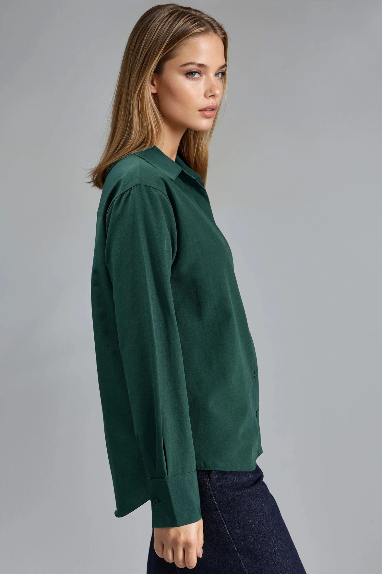 BUSEM Button-Up Relaxed Fit Shirt 3
