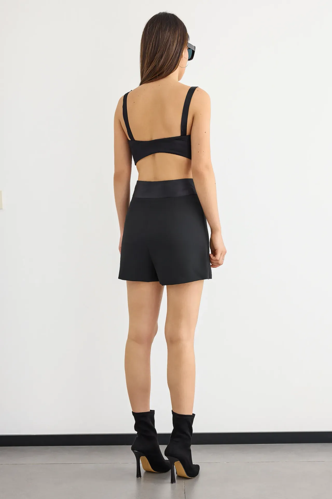 High-Waist Side-Slit Skirt
