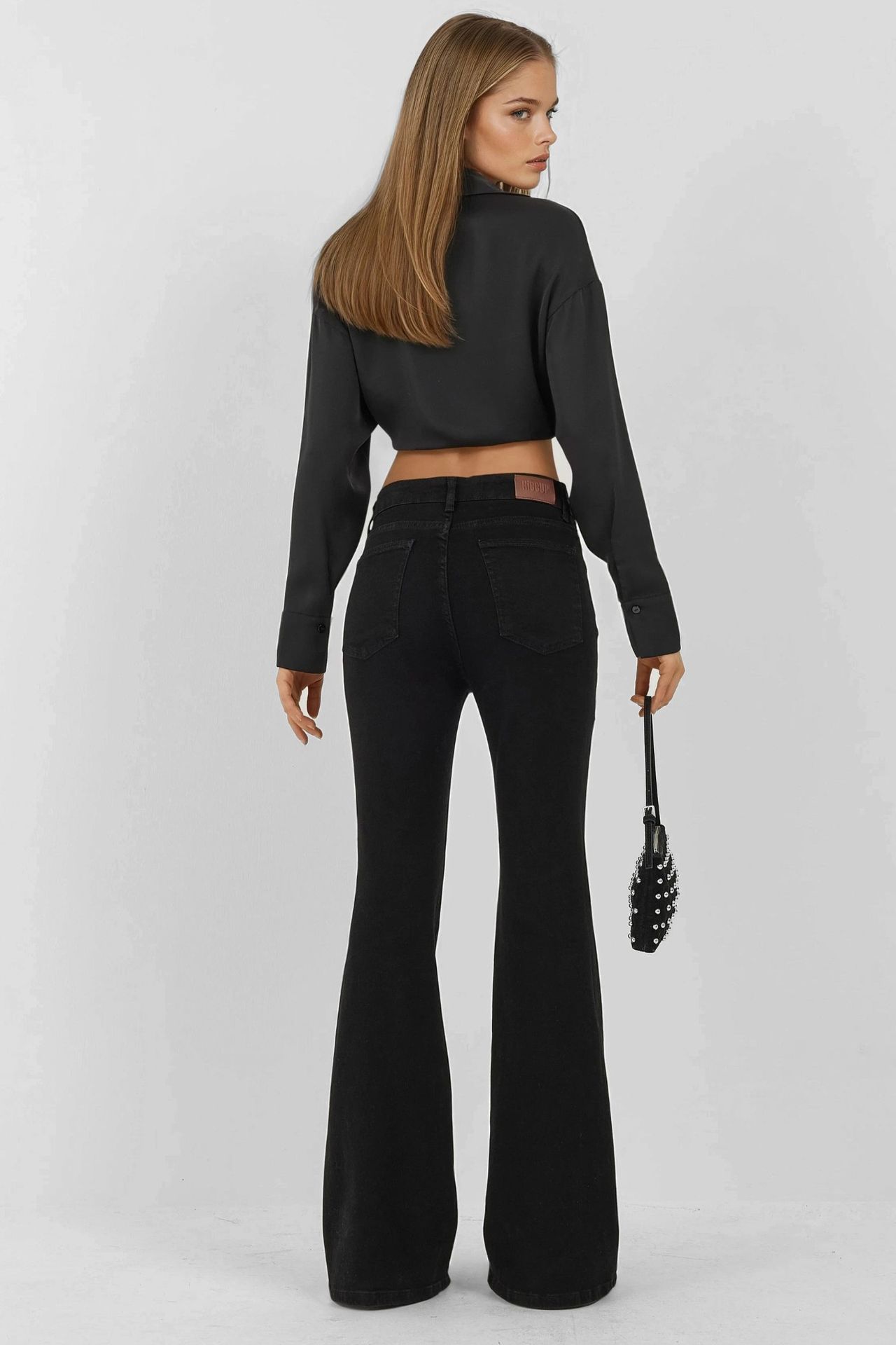 High Waist Flare Jeans 4