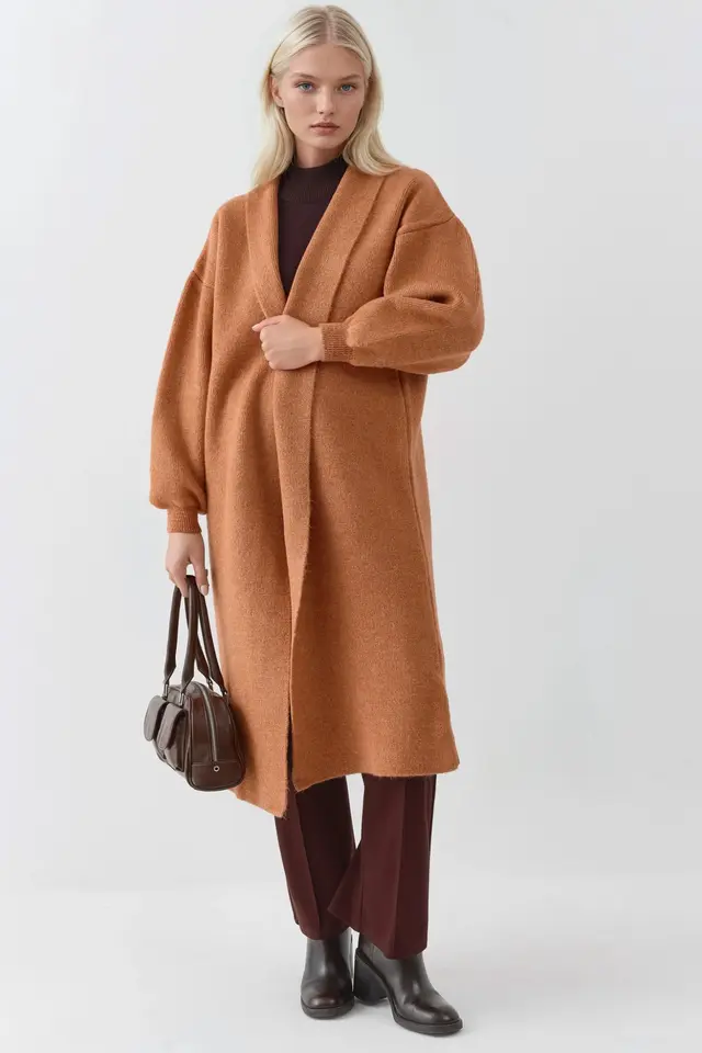 MY FASHION Long Fit Knitwear Cardigan