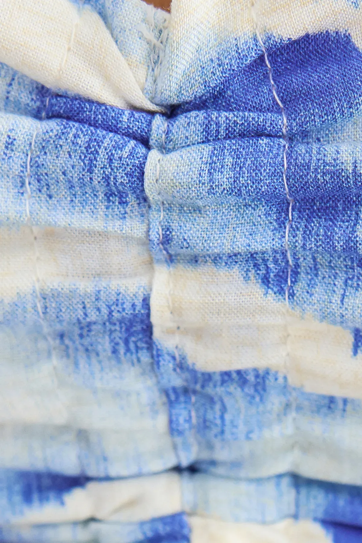 Tie-Dye High-Waist Coords with Asymmetrical Short Sleeves 5