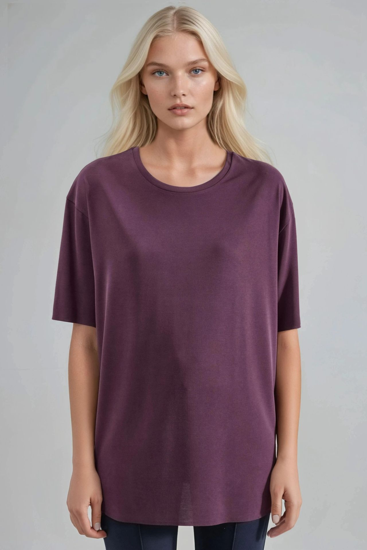 BUSEM Loose Fit Crew Neck T-Shirt 6