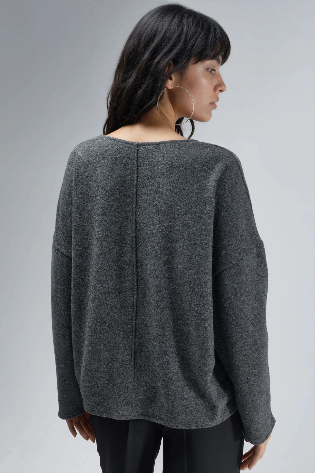 BUSEM V-Neck Long Sleeve Blouse 2