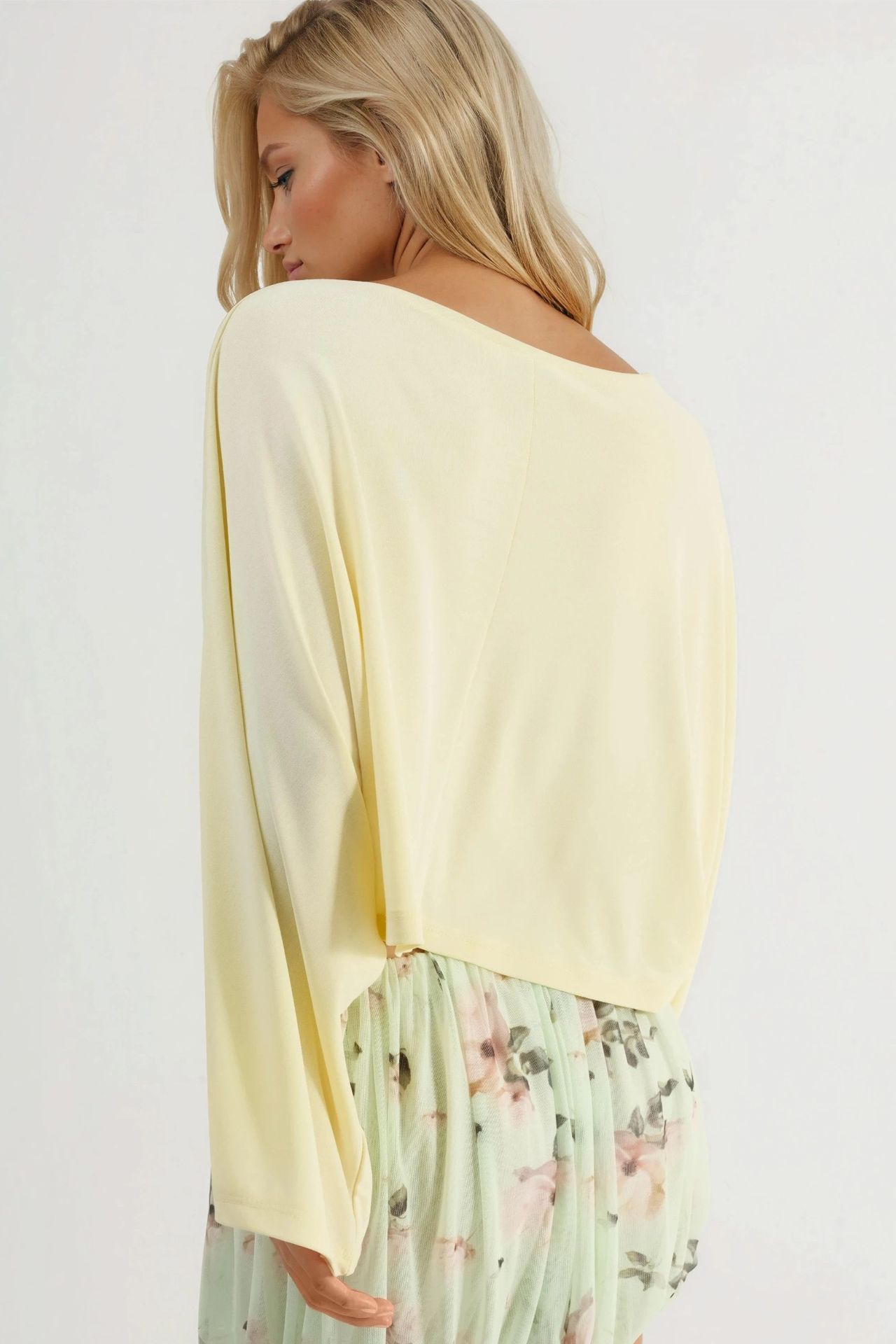 BUSEM Loose Fit Boat Neck Blouse 3
