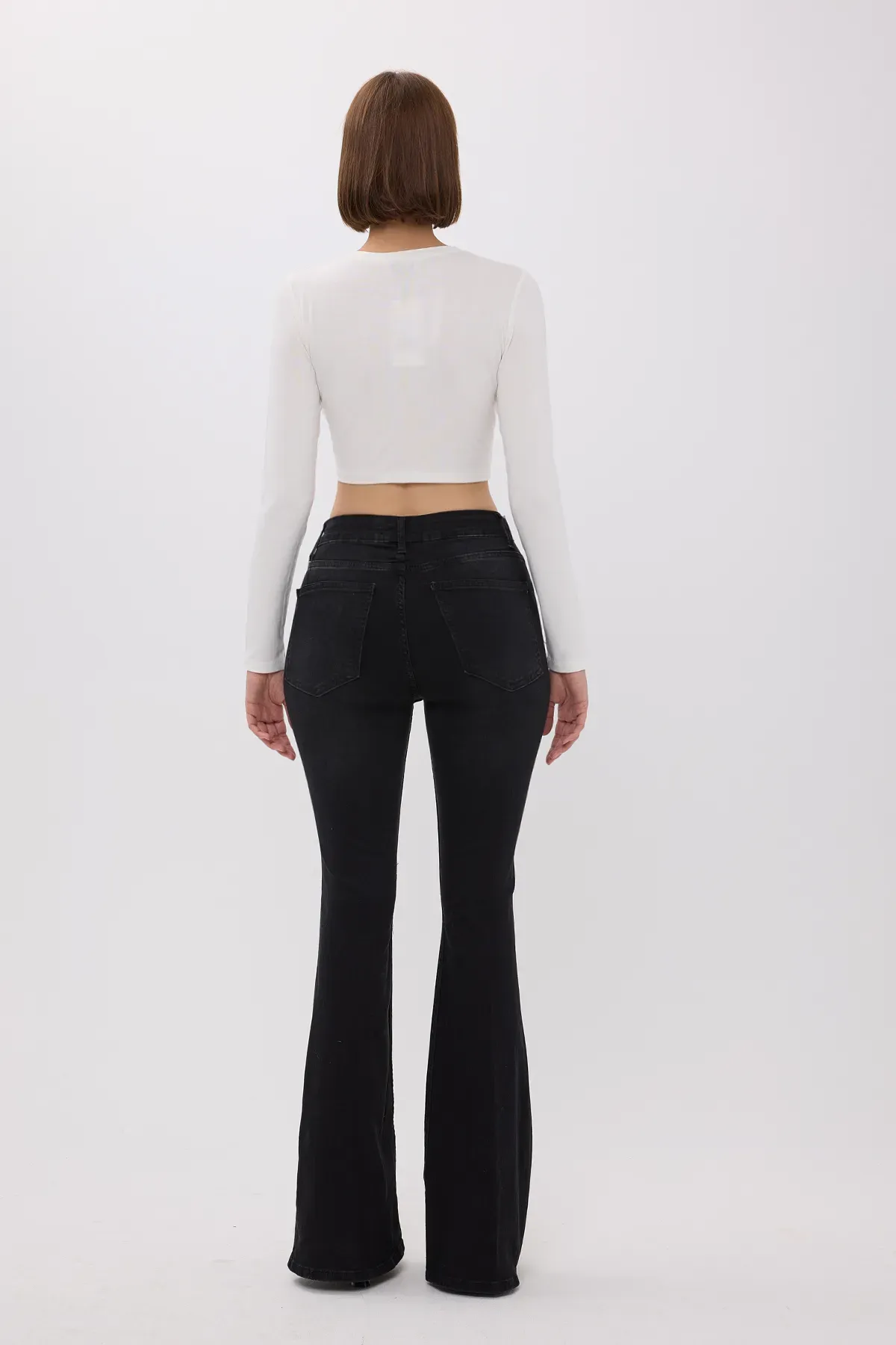 High-Waist Flare Jeans 5