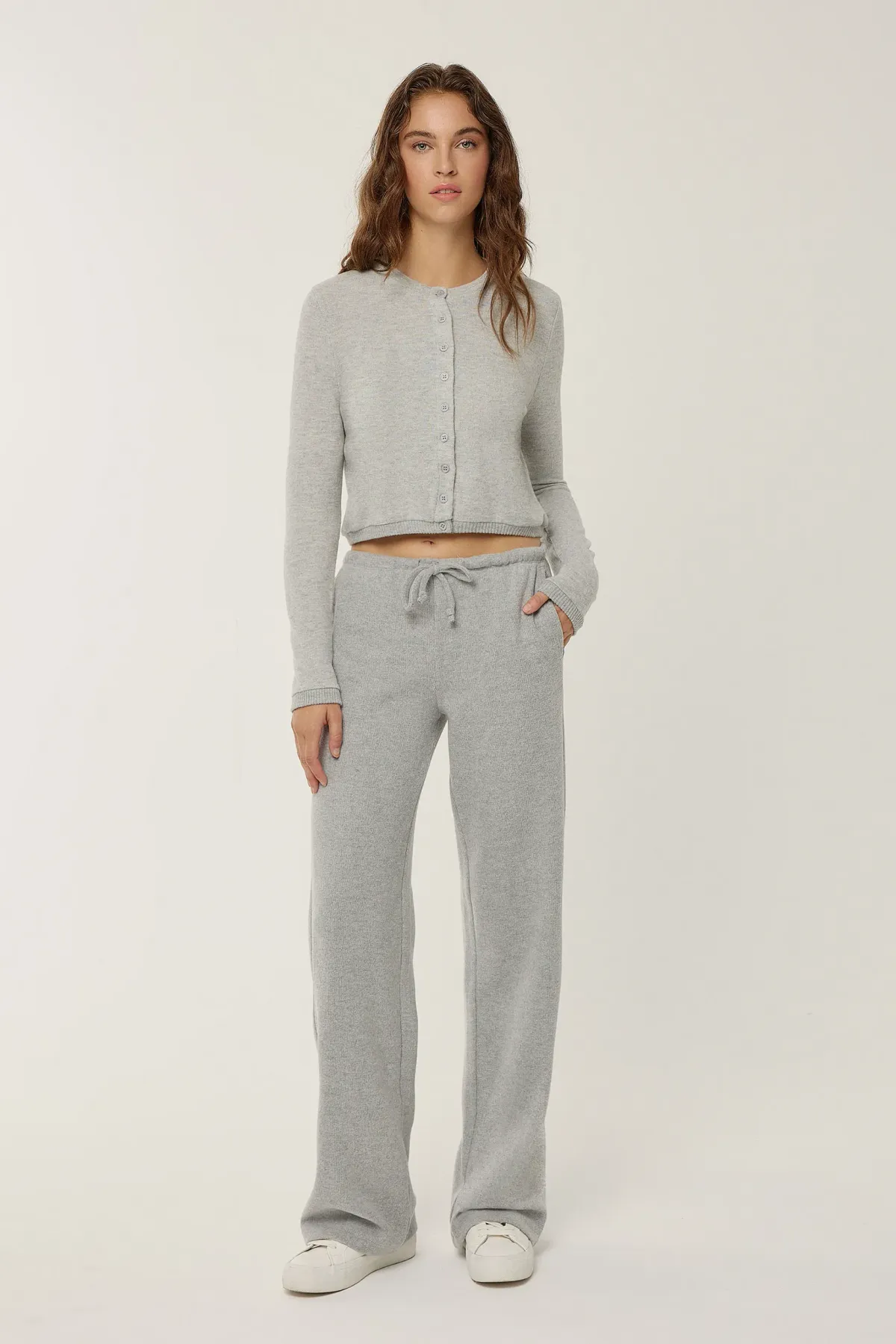 Buttoned Knit Cardigan 3