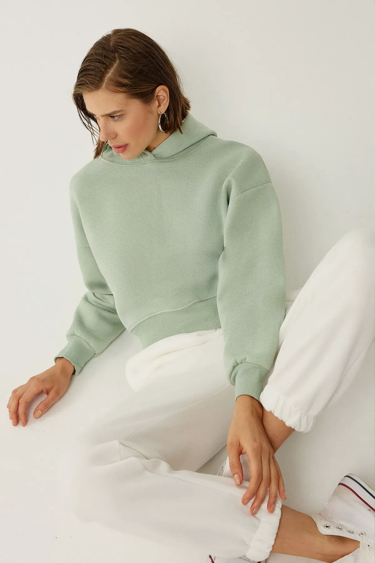 Relaxed Jersey Hoodie 2