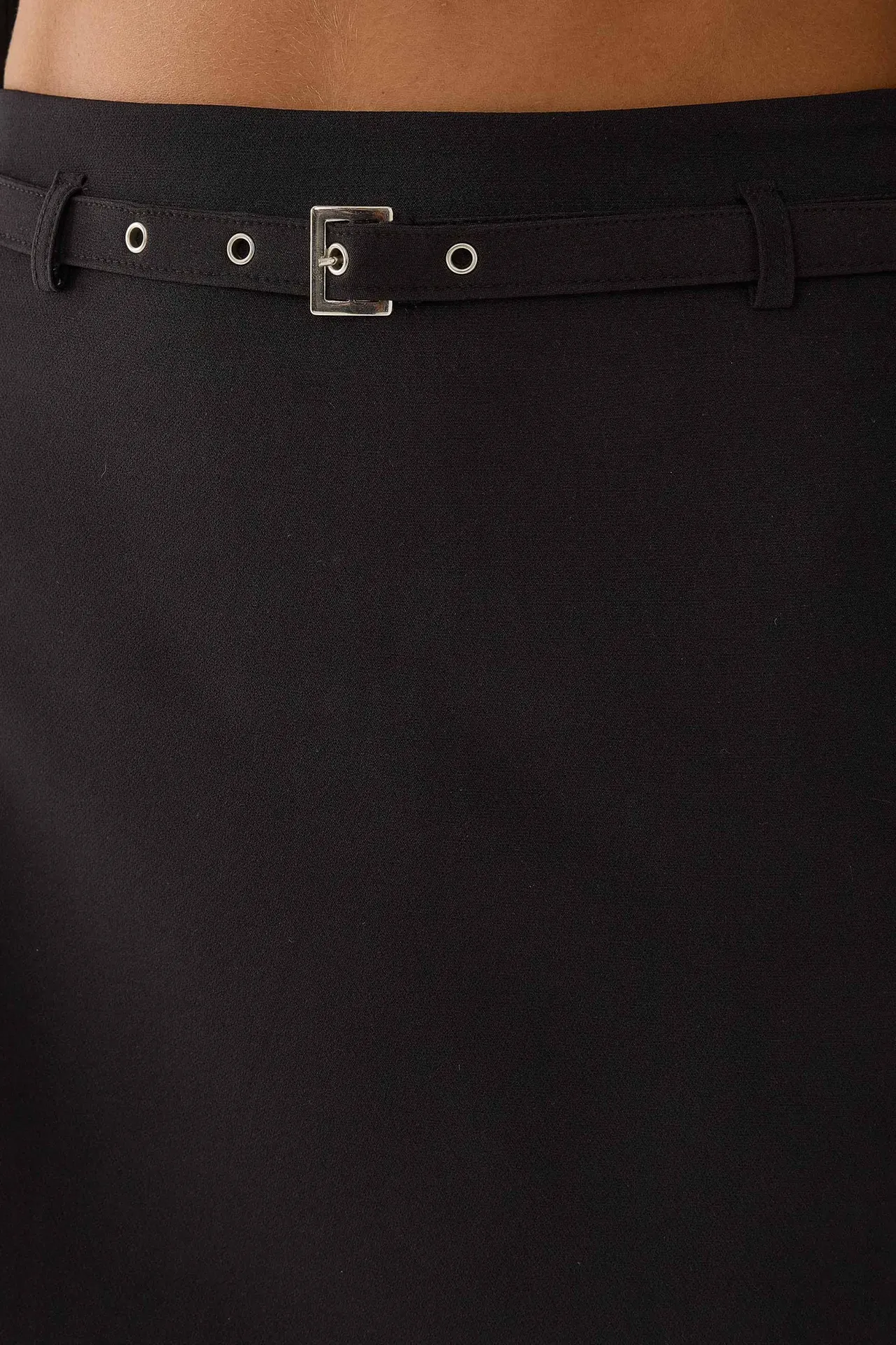 Belted Mini Skirt