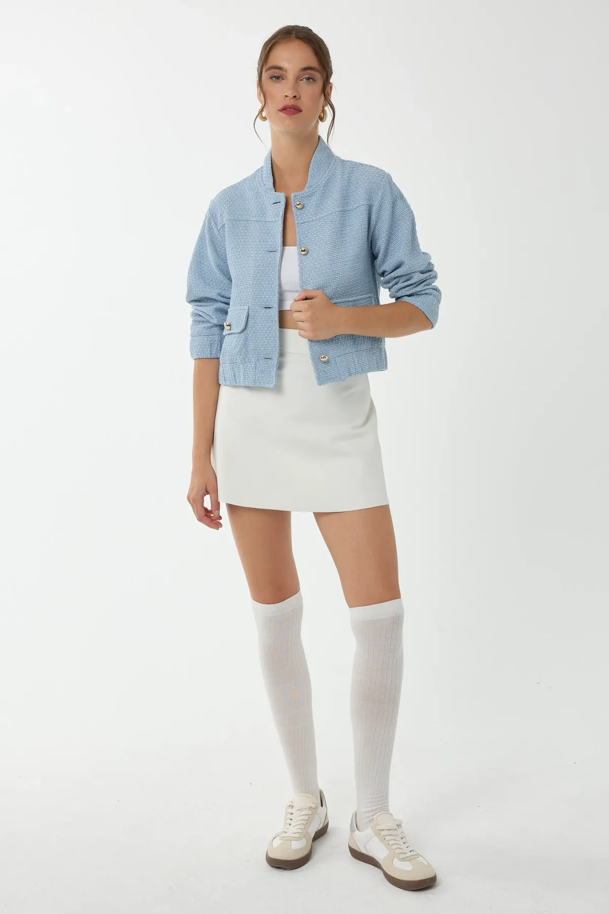 Tweed Regular Fit Jacket 2