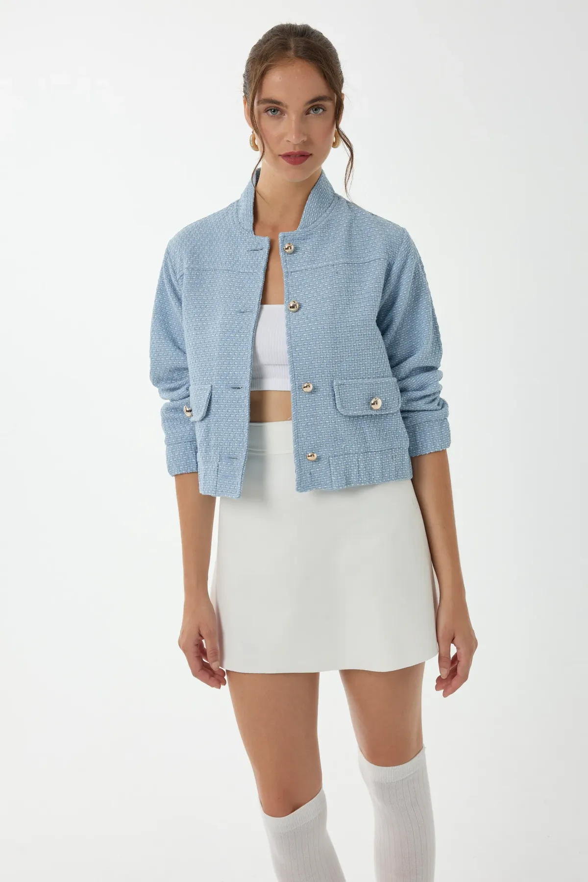 Tweed Regular Fit Jacket 3
