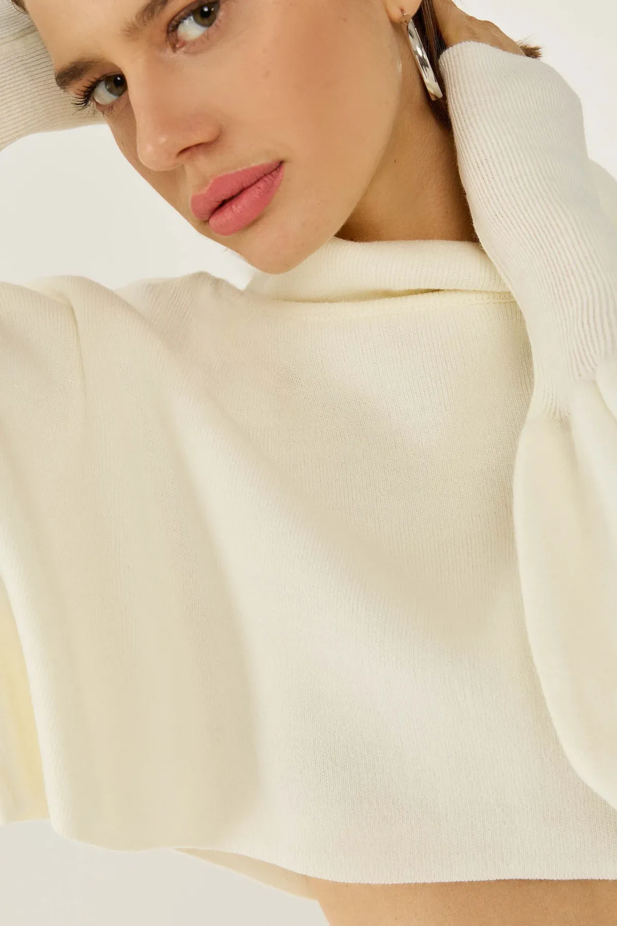 Turtleneck Knit Co-ord Set 4