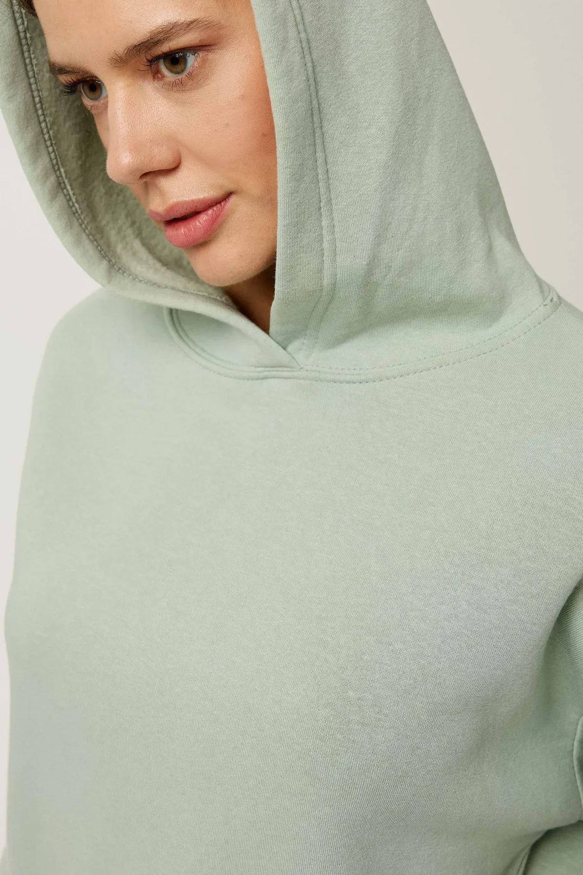 Relaxed Jersey Hoodie 4