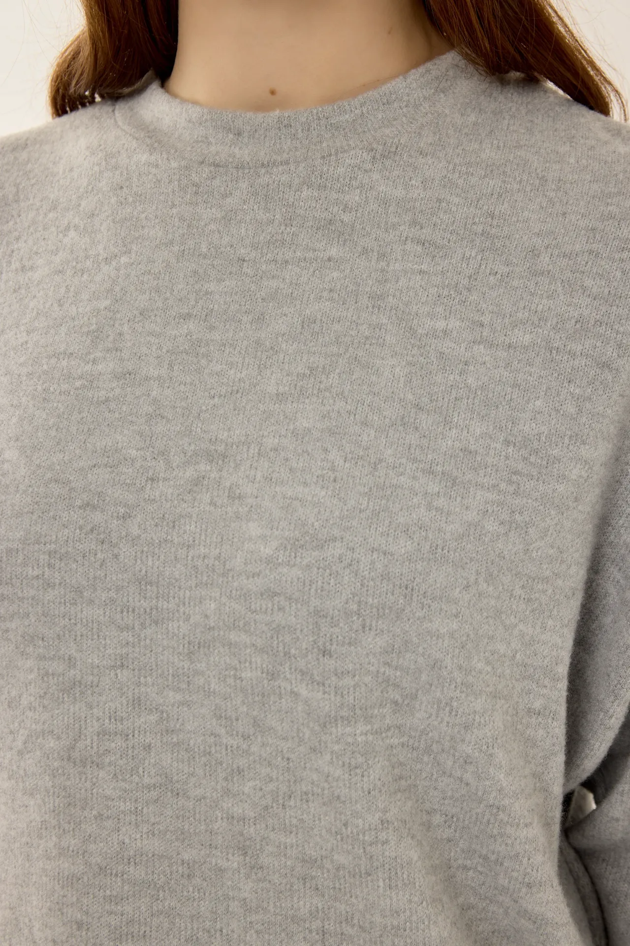 Relaxed Fit Basic Sweater