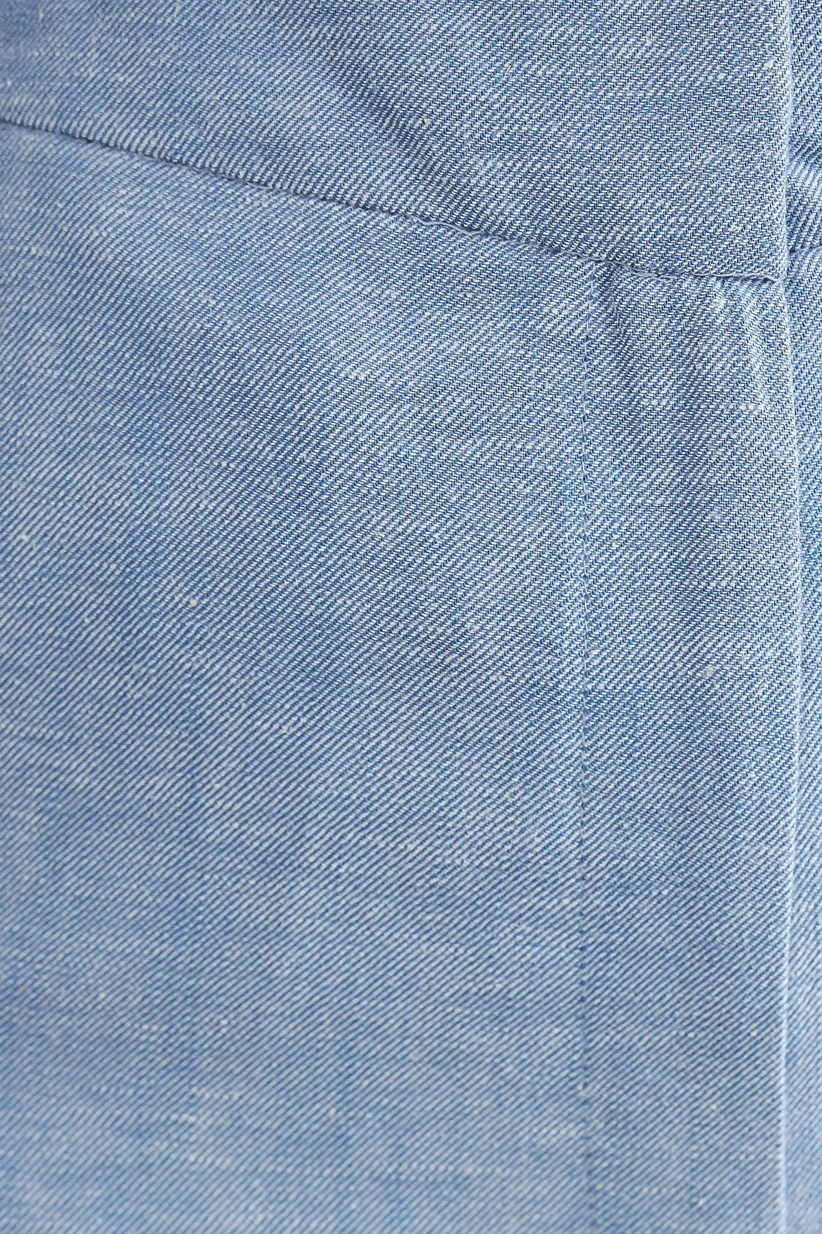 High Waist Linen Straight-Leg Trousers 6