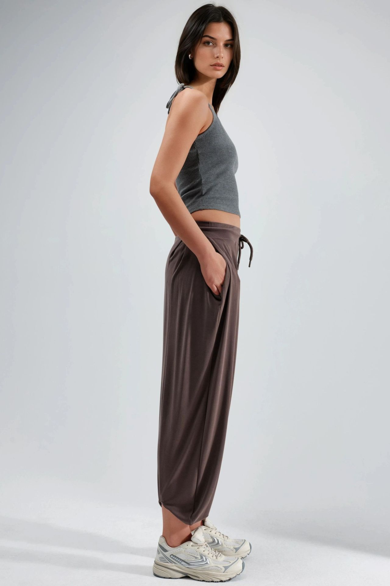 Mid Waist Jogger Pants Busem Collection 2