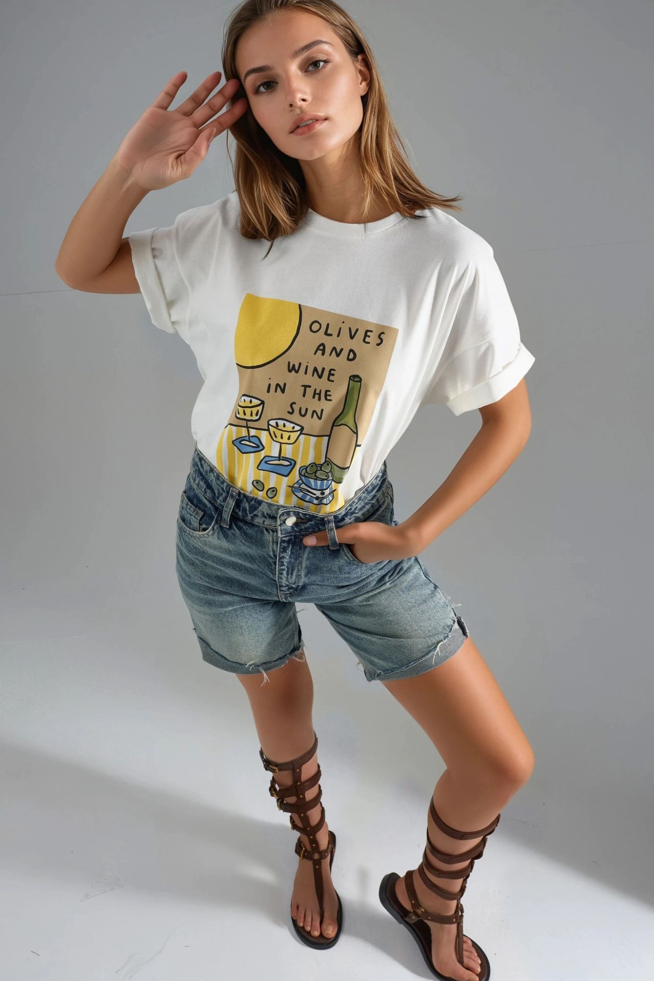Printed Oversized T-Shirt 2