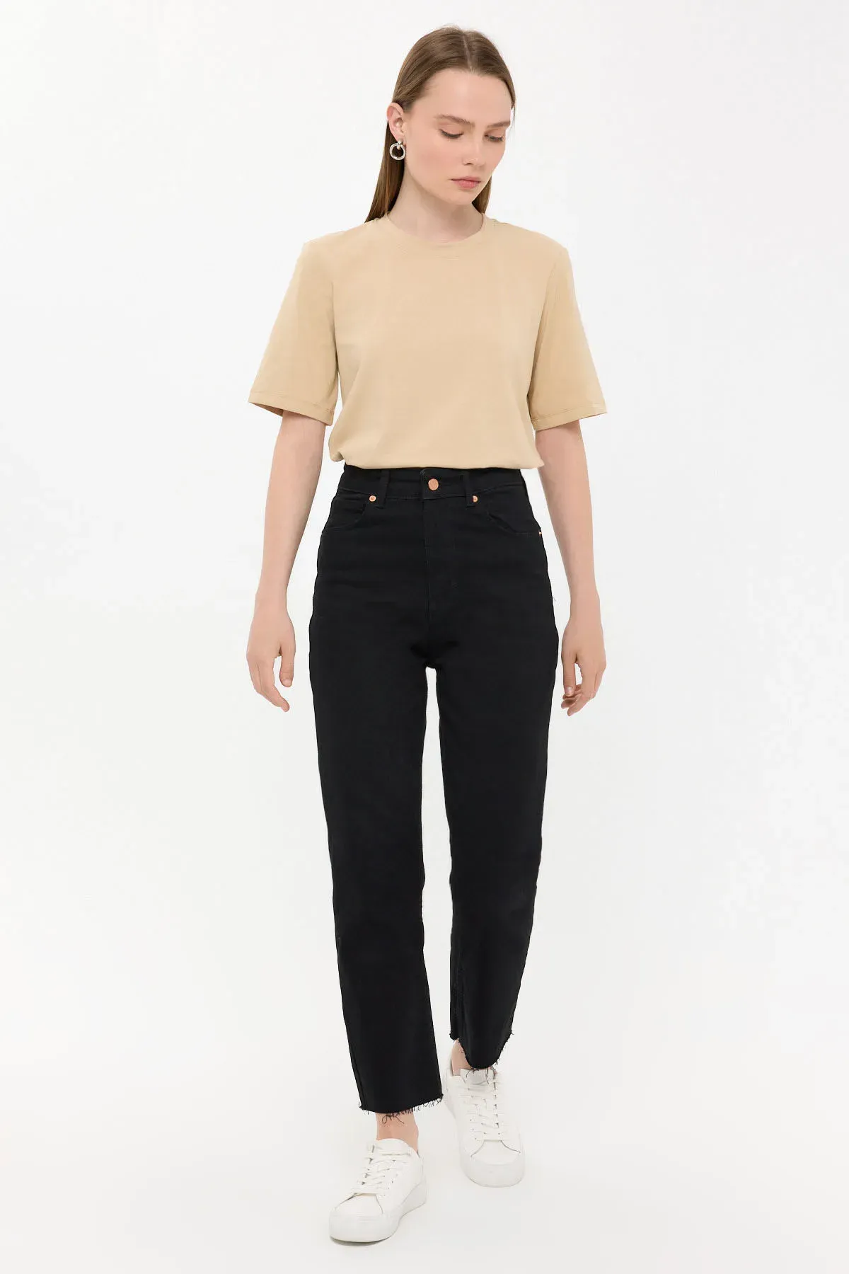 Basic Short Sleeve Crew Neck T-Shirt 2