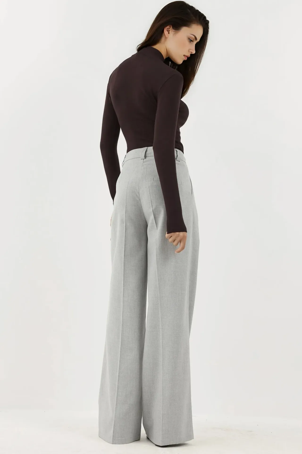 High Waist Palazzo Wide Leg Pants 3