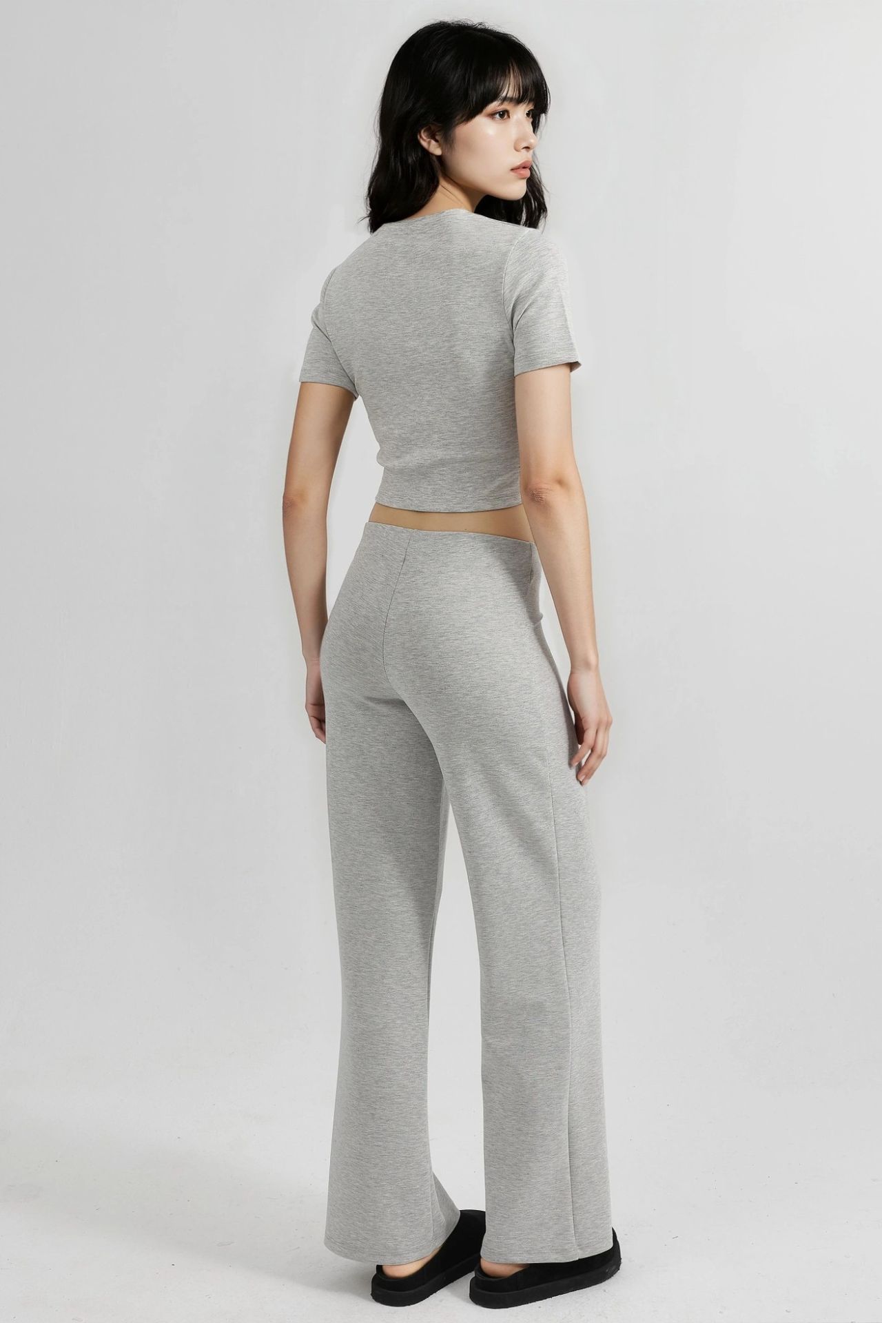 BUSEM High Waist Straight Leg Pants 3