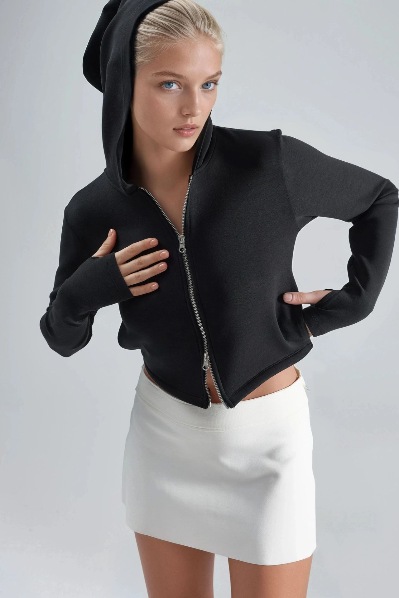 BUSEM Hooded Zip-Up Regular Fit Jacket 6