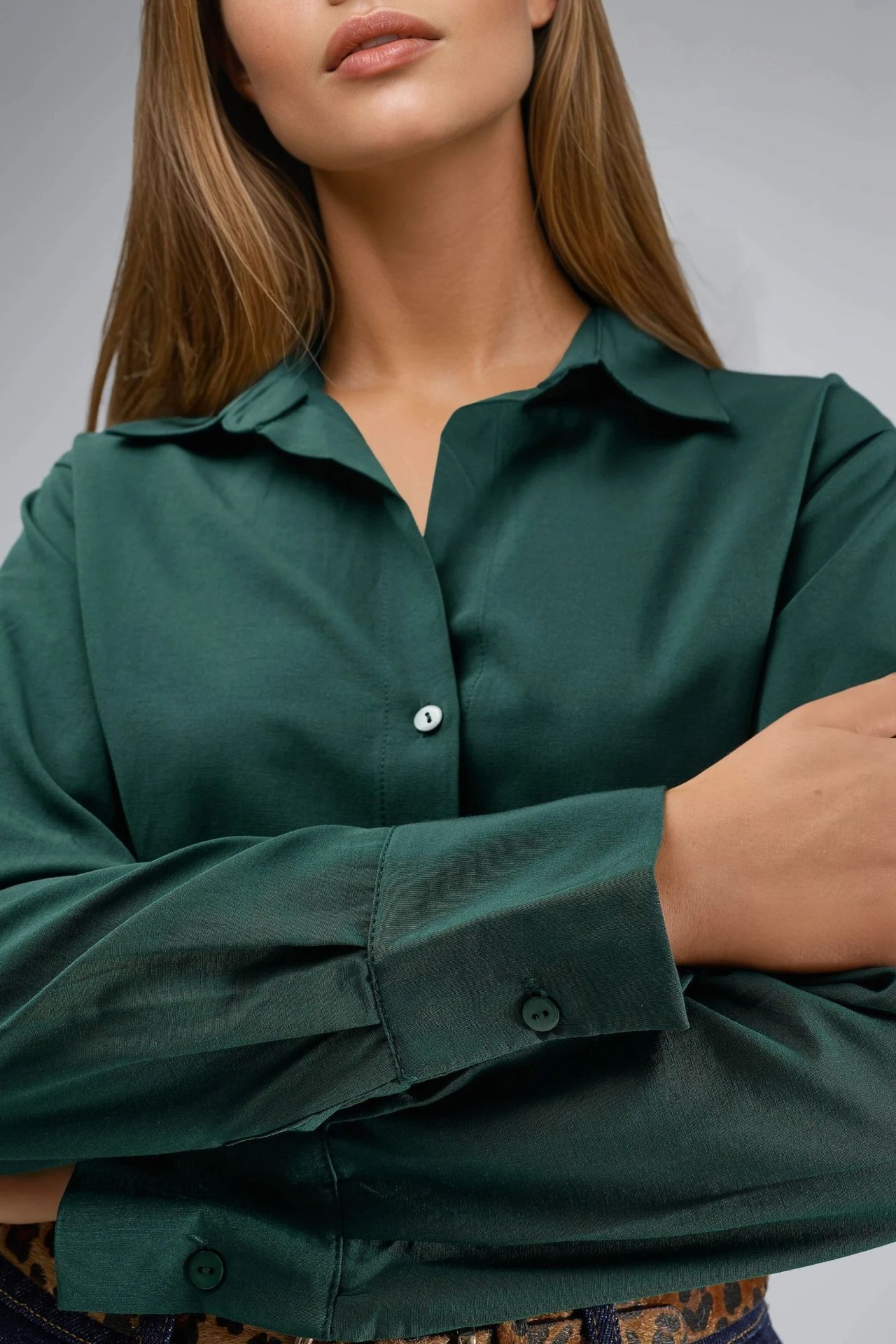 BUSEM Button-Up Relaxed Fit Shirt 7