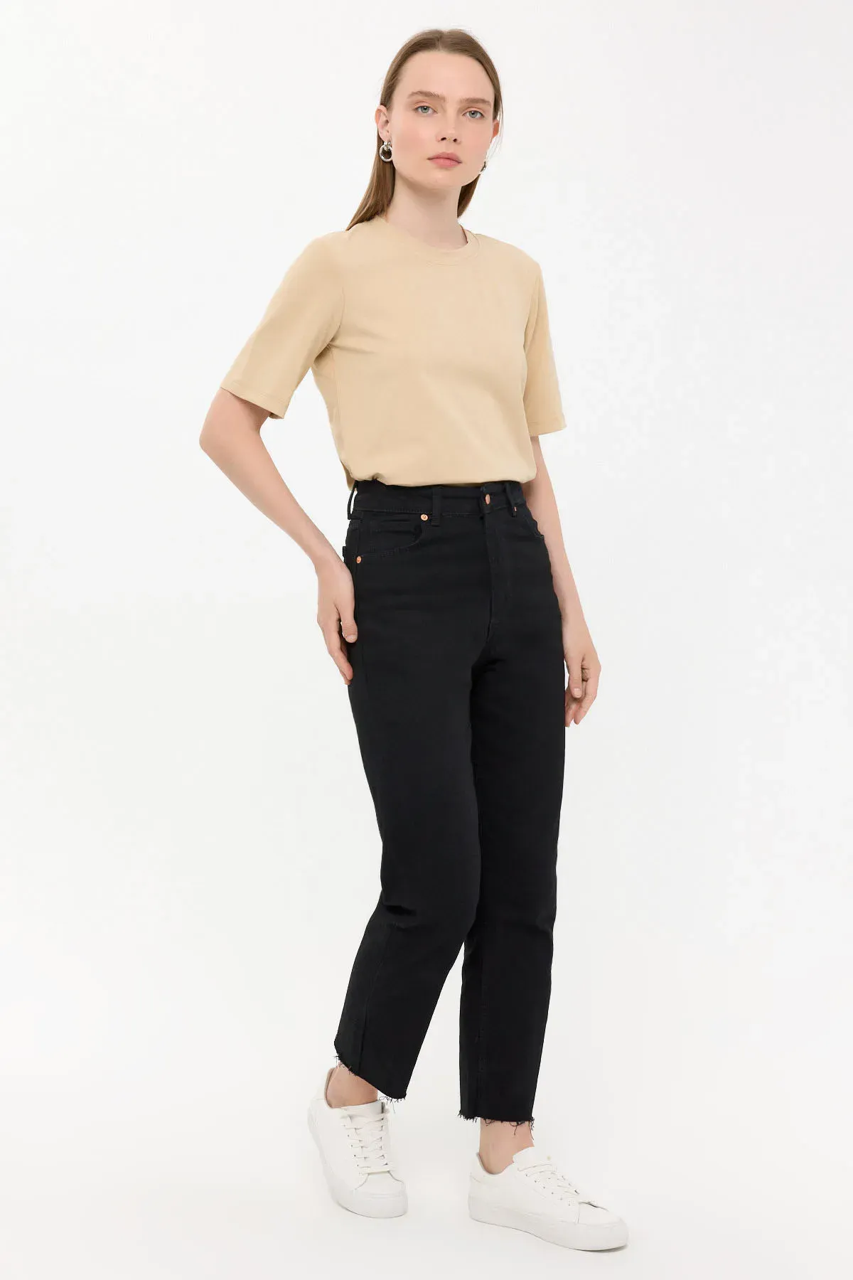 Basic Short Sleeve Crew Neck T-Shirt 3