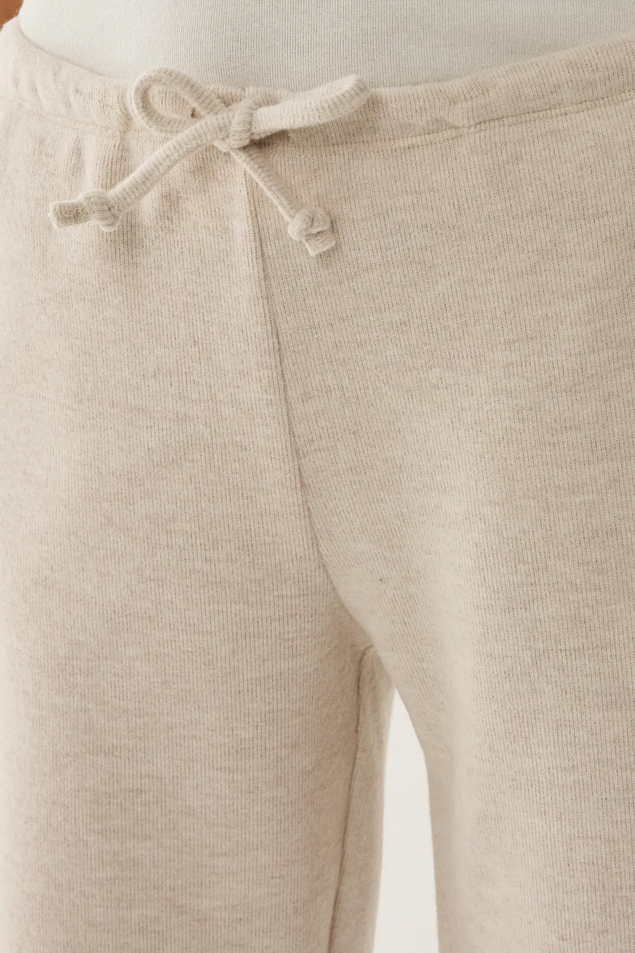 Elastic Waist Straight Leg Sweatpants