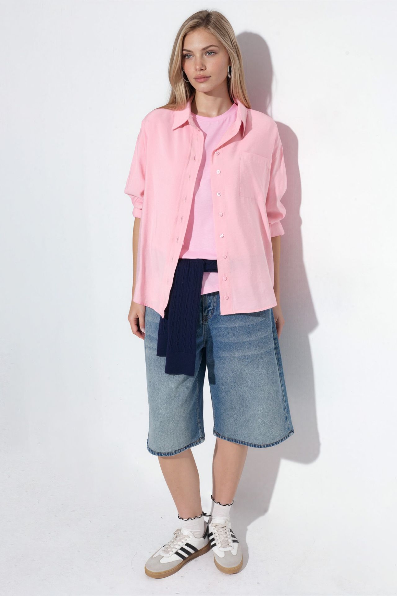 Oversized Printed Crew Neck T-Shirt 4