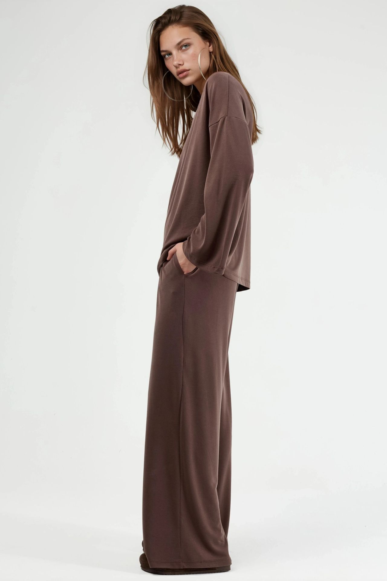 BUSEM Pull On Straight Leg Pants 4