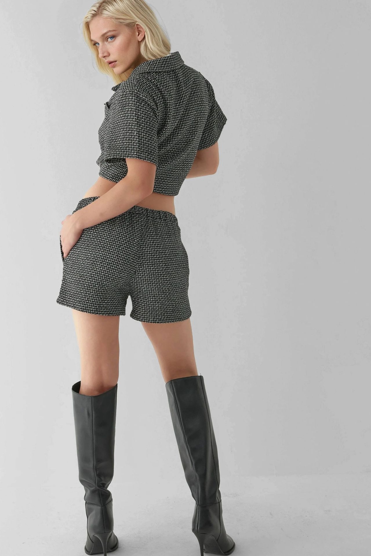 Tweed Shorts 5