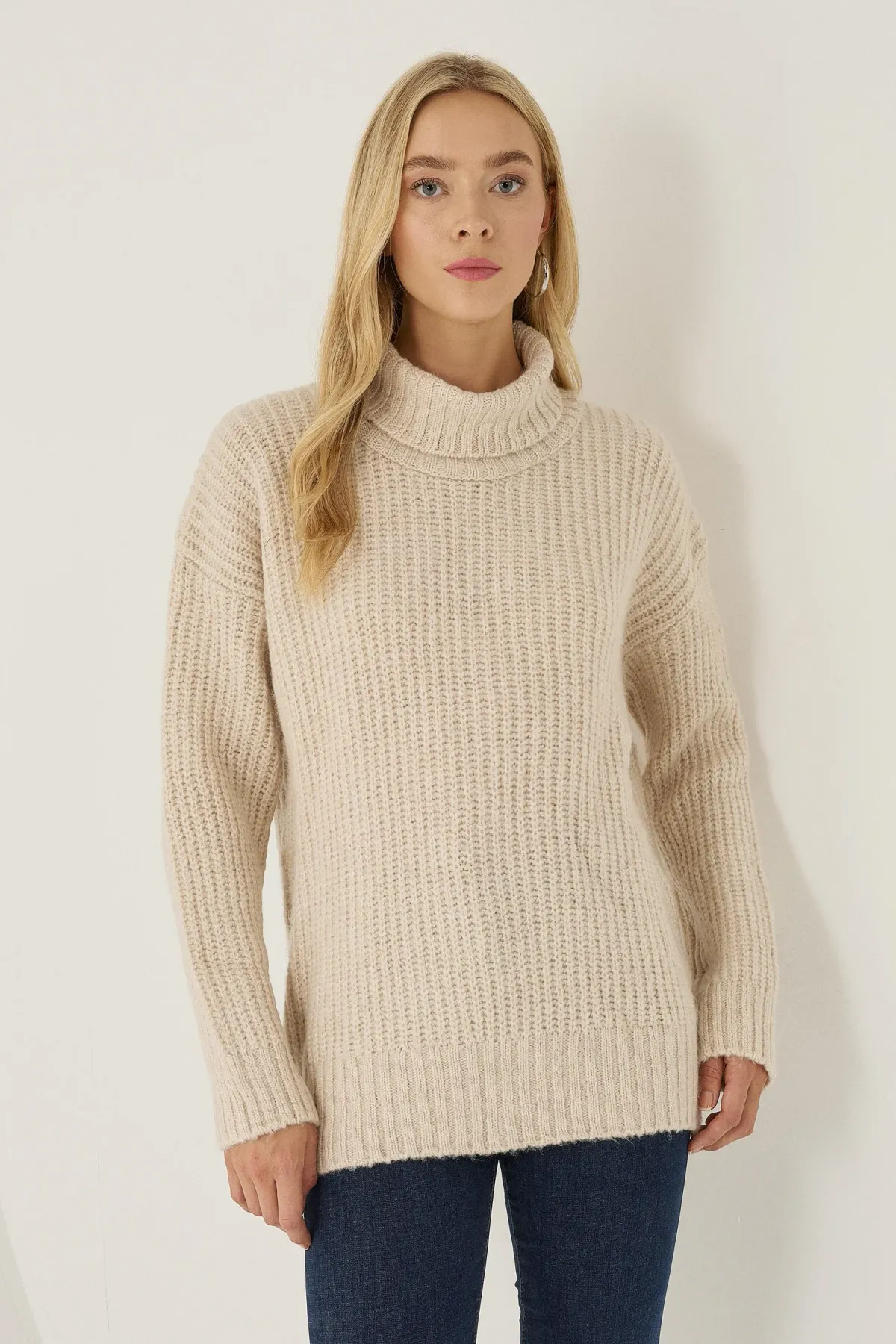 Turtleneck Knitwear Sweater 1