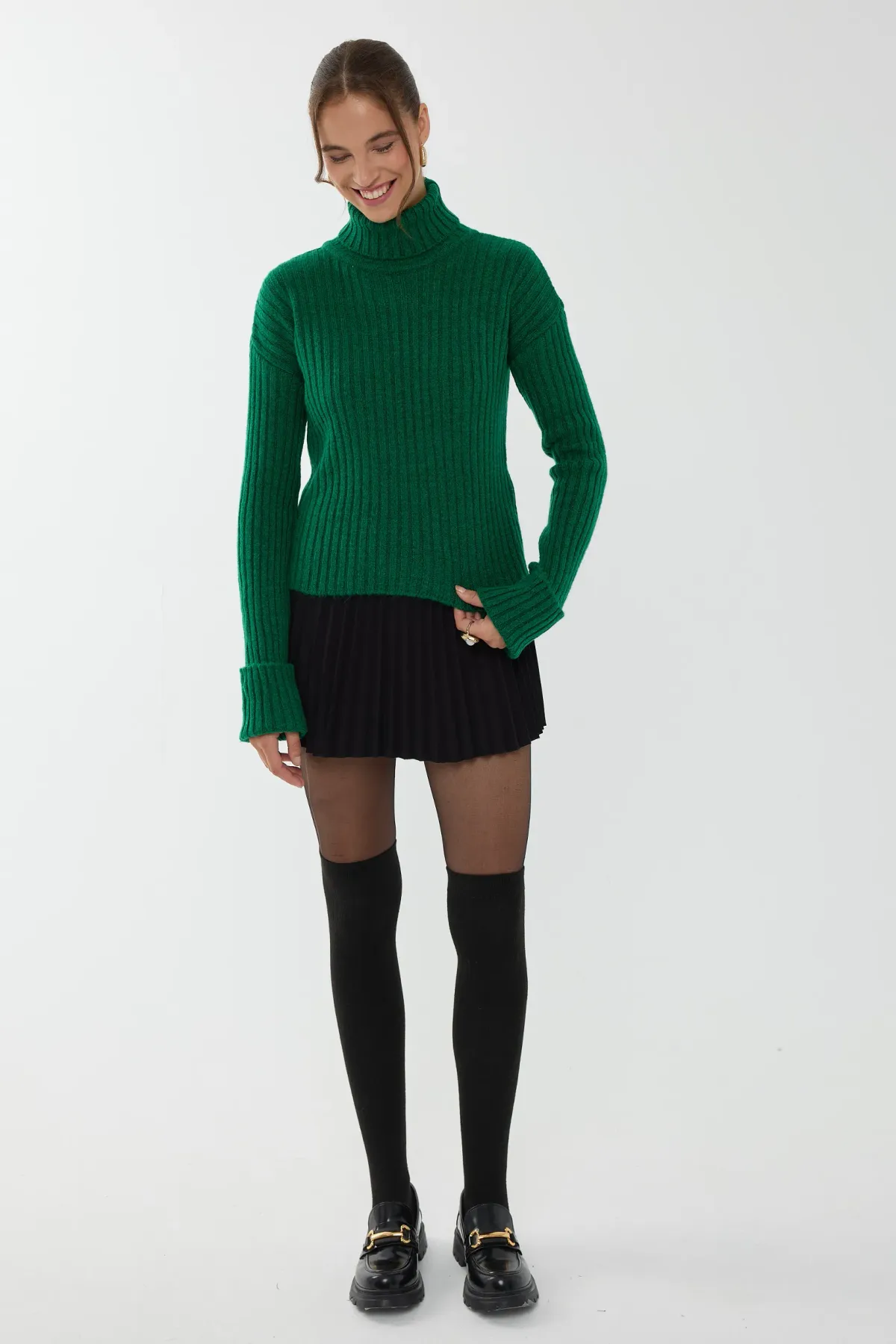 Turtleneck Regular Fit Sweater 2