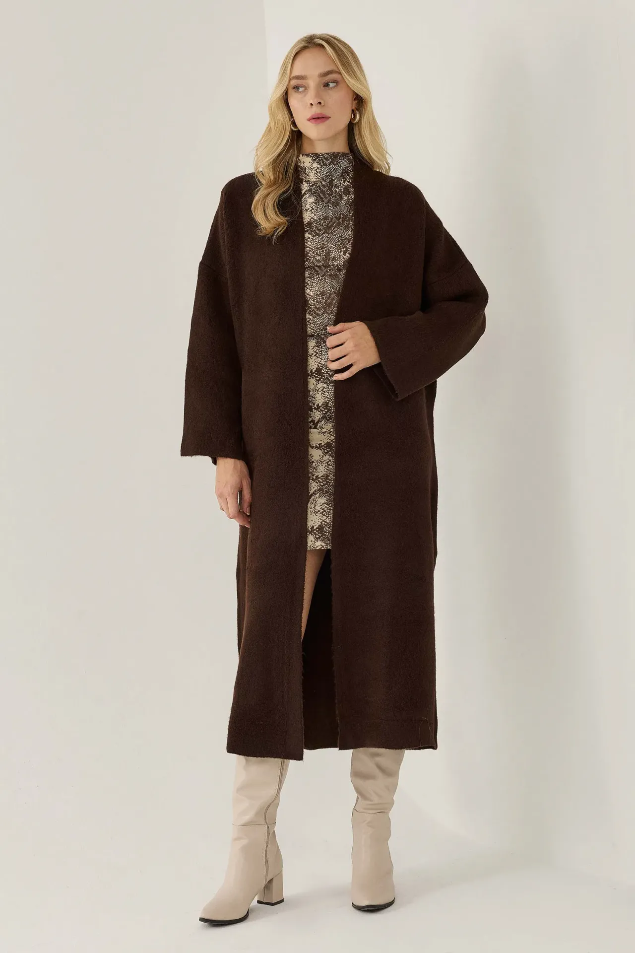 Oversized Long Cardigan